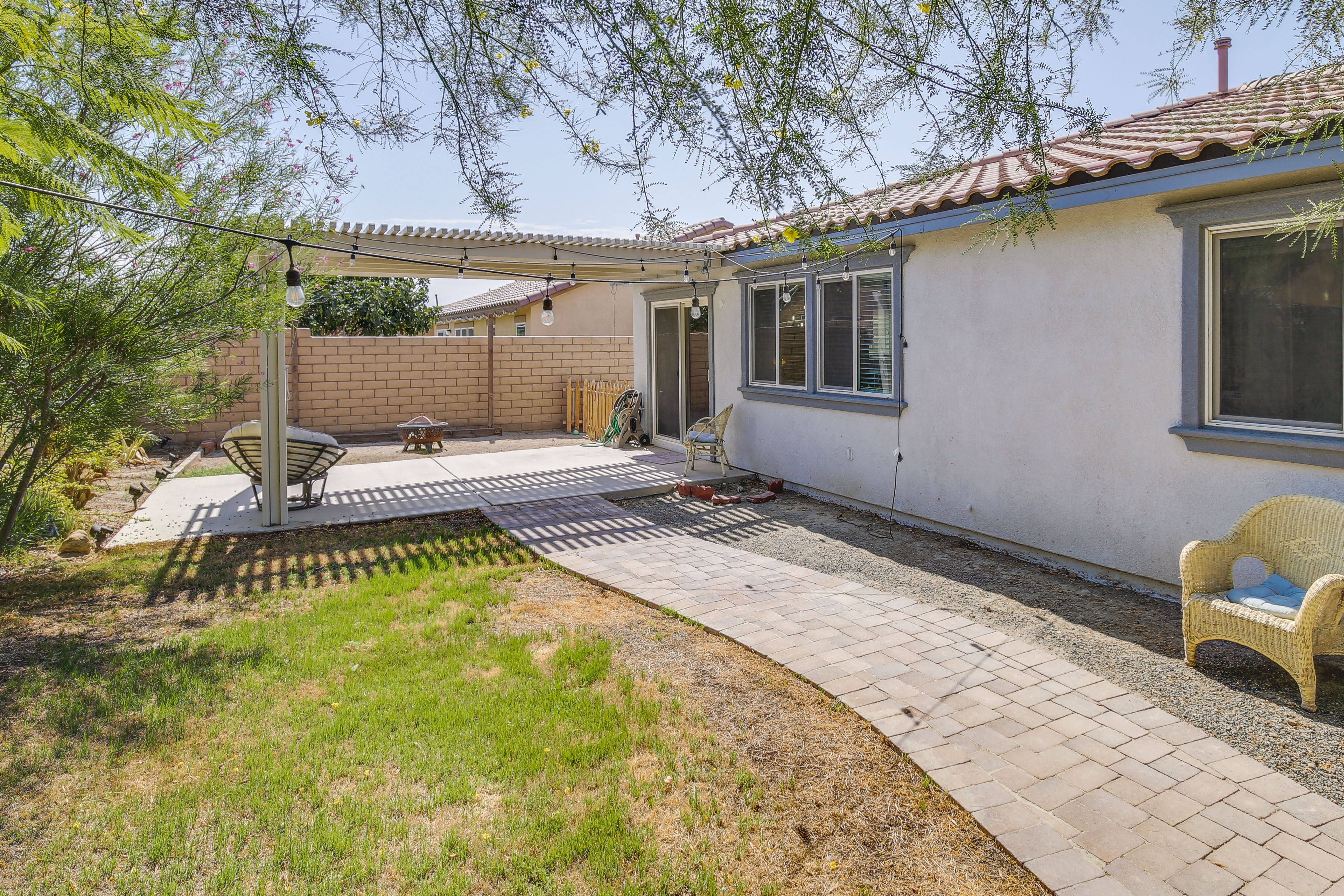 Fenced Backyard