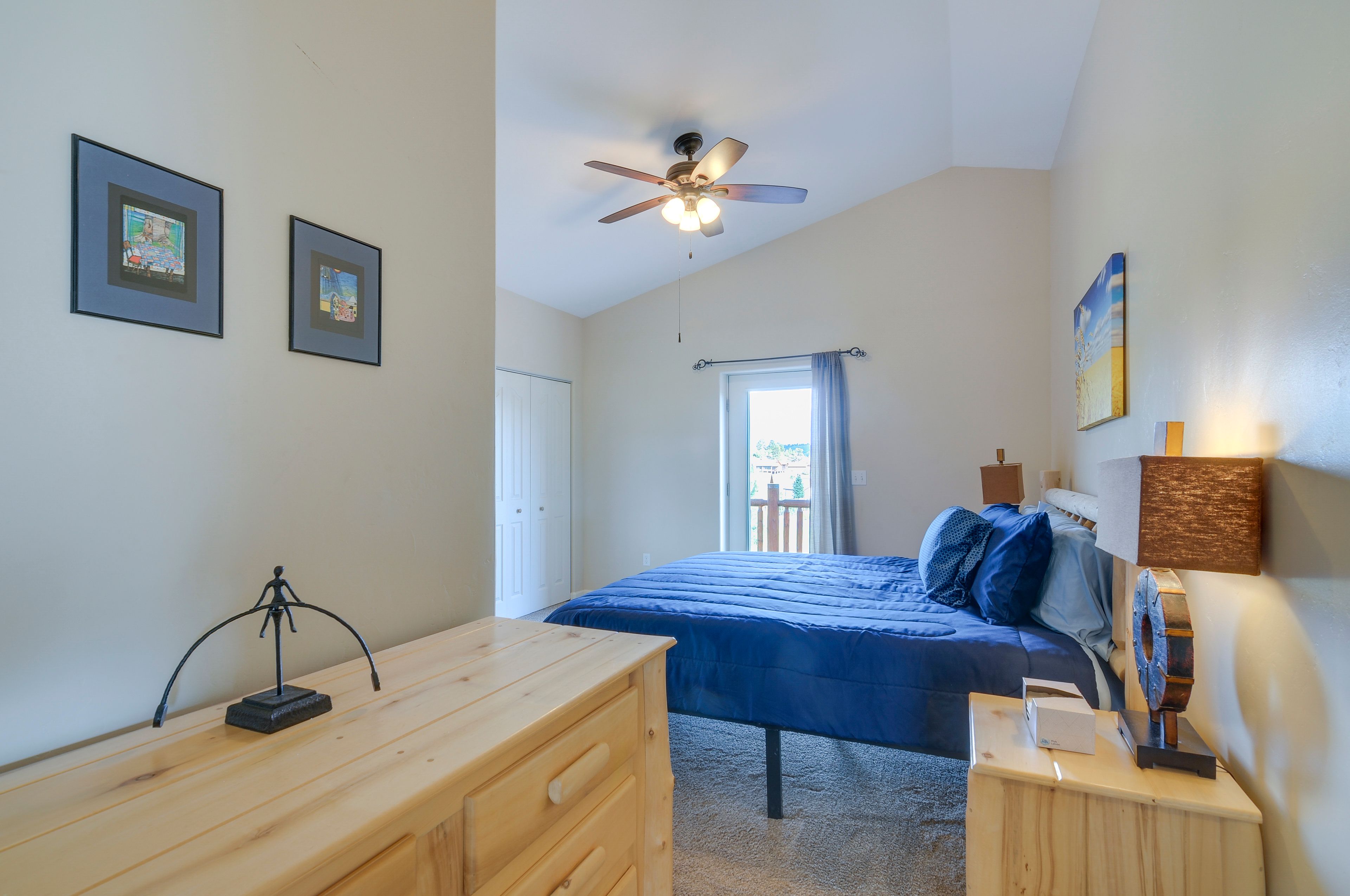 Bedroom 1 | King Bed | Linens Provided | Upper Level
