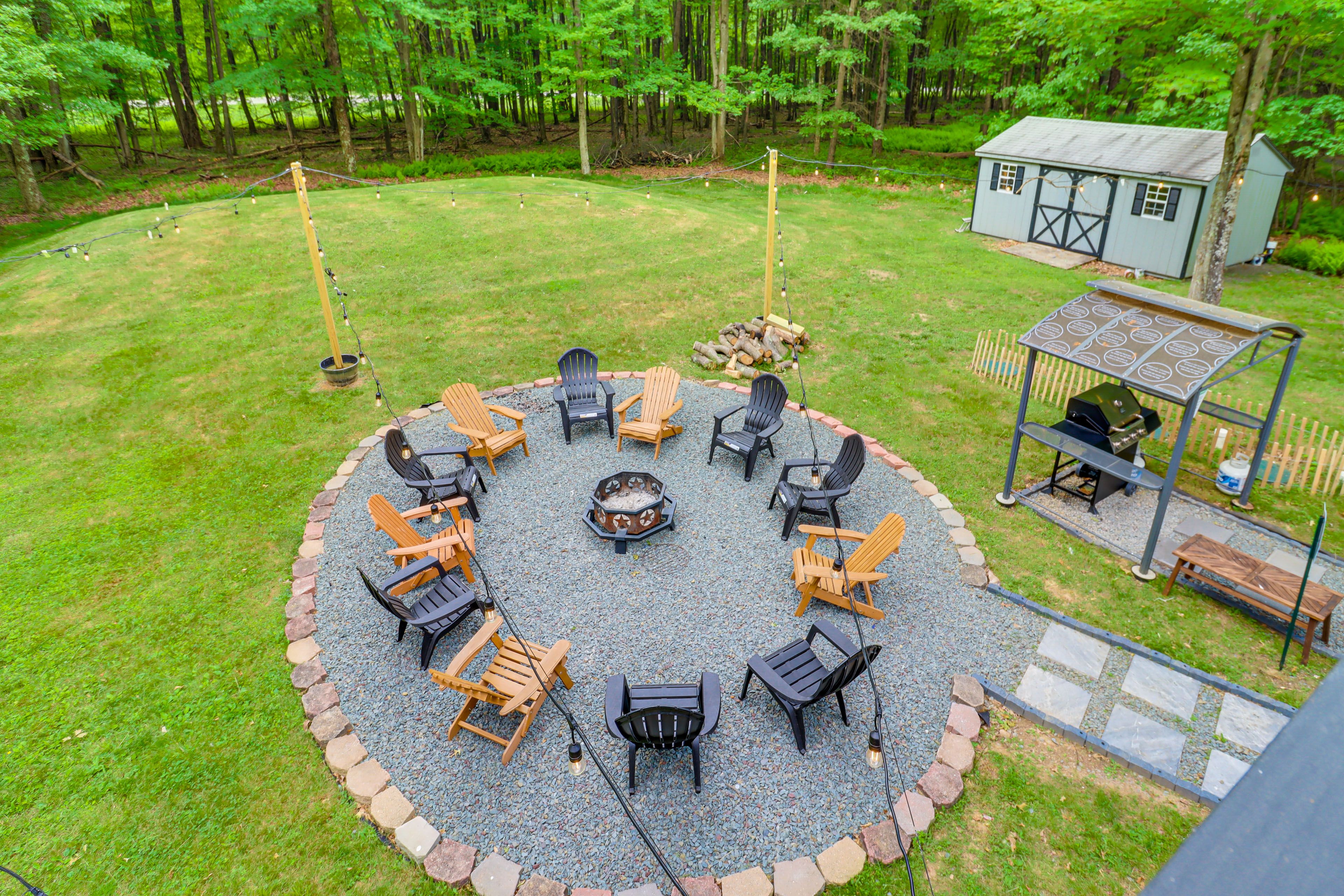 Deck Views | Fire Pit