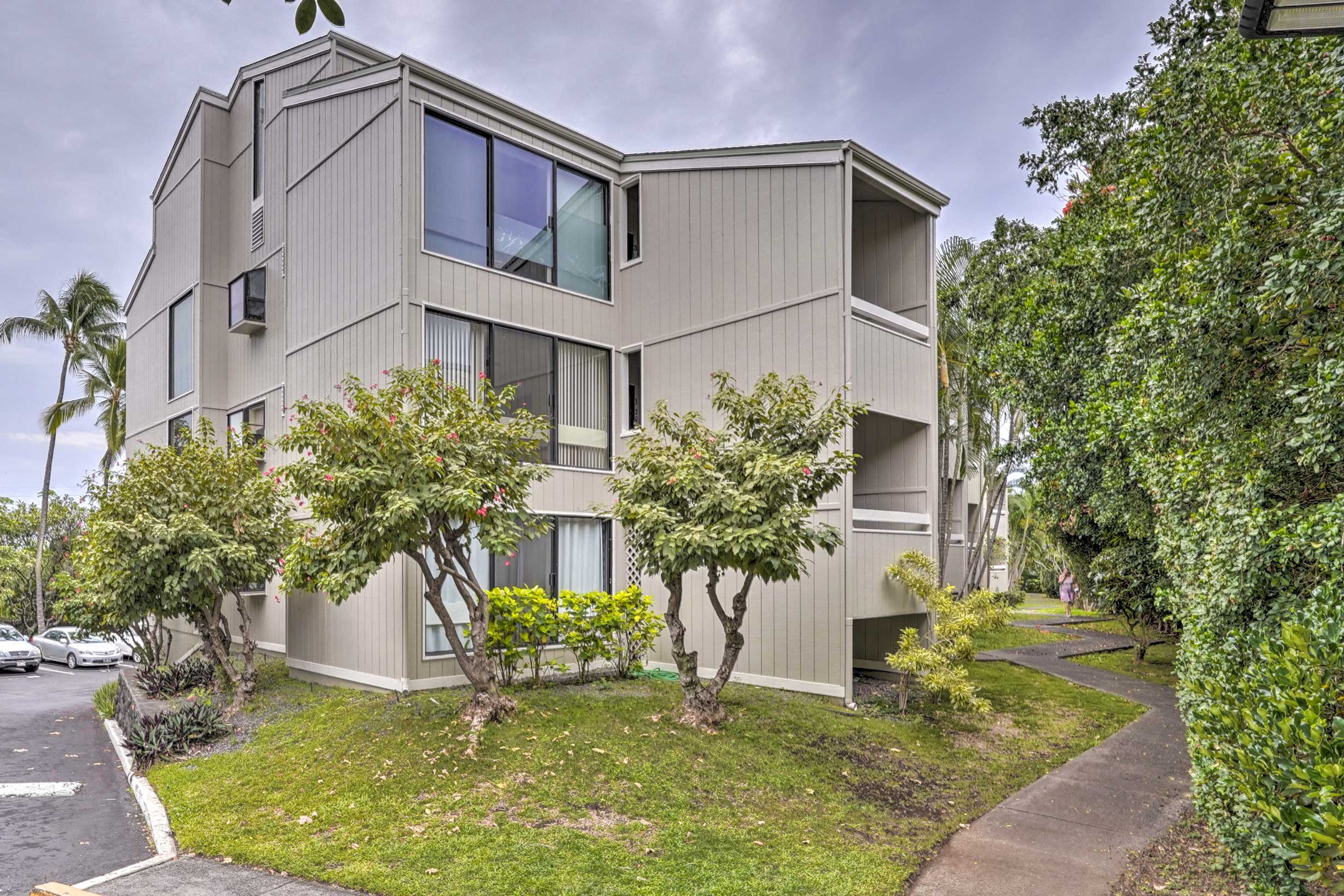 Condo Exterior | Walking Trail On-Site