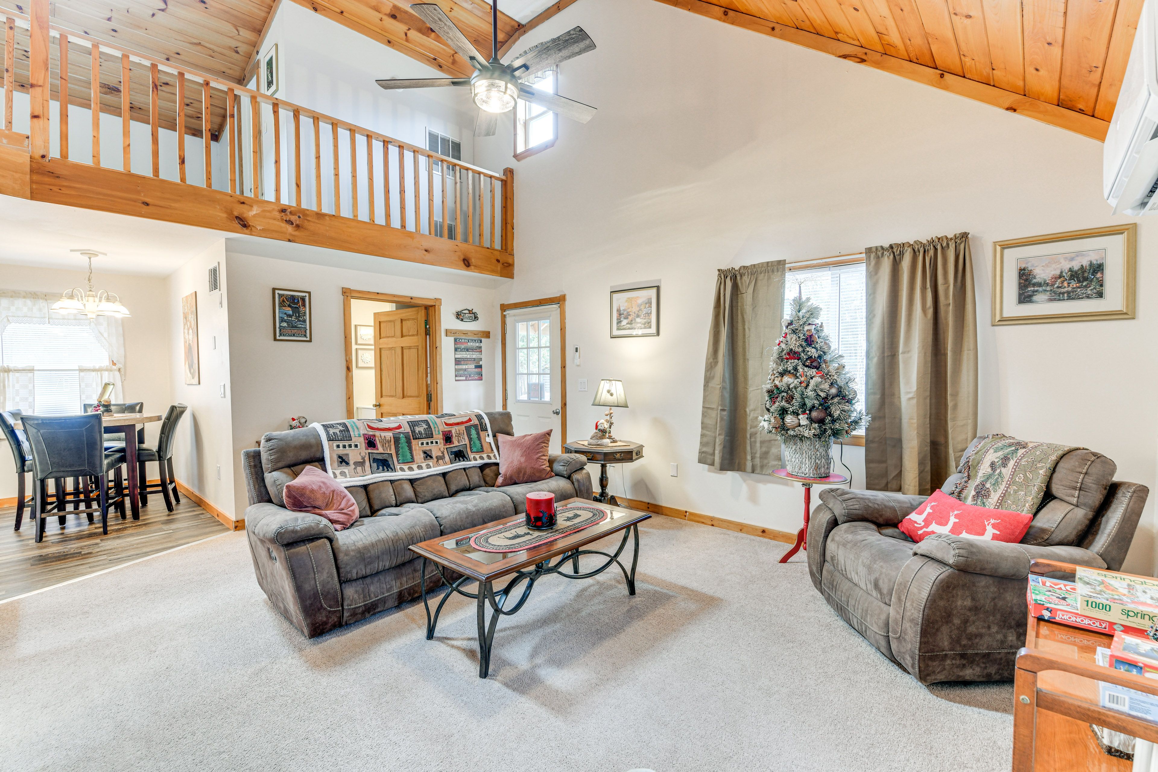 Peru Vacation Rental | 1BR + Loft | 1BA | 2 Steps to Enter | 800 Sq Ft