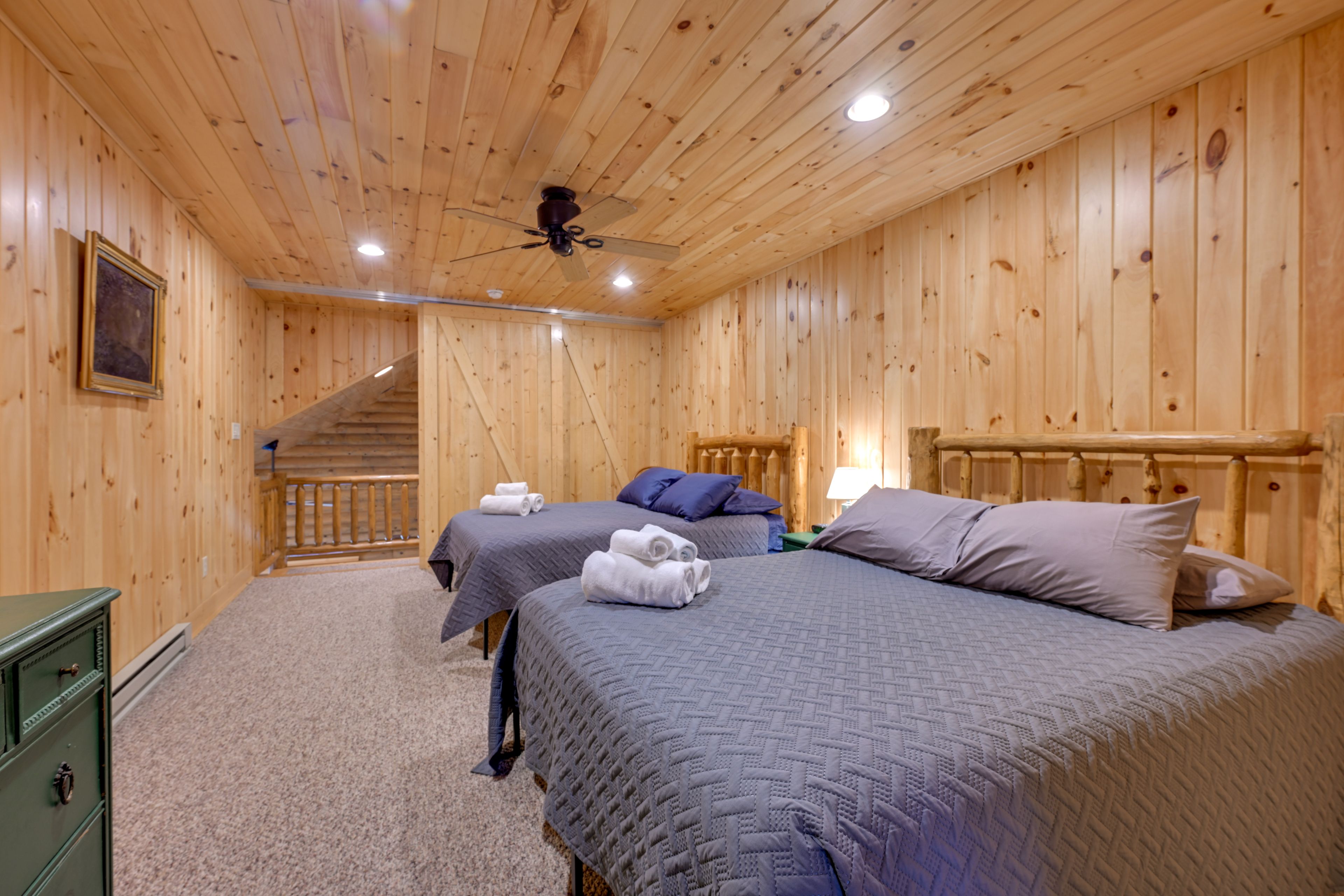 Bedroom 4 | 2 Queen Beds | En-Suite Bathroom | 2nd Floor