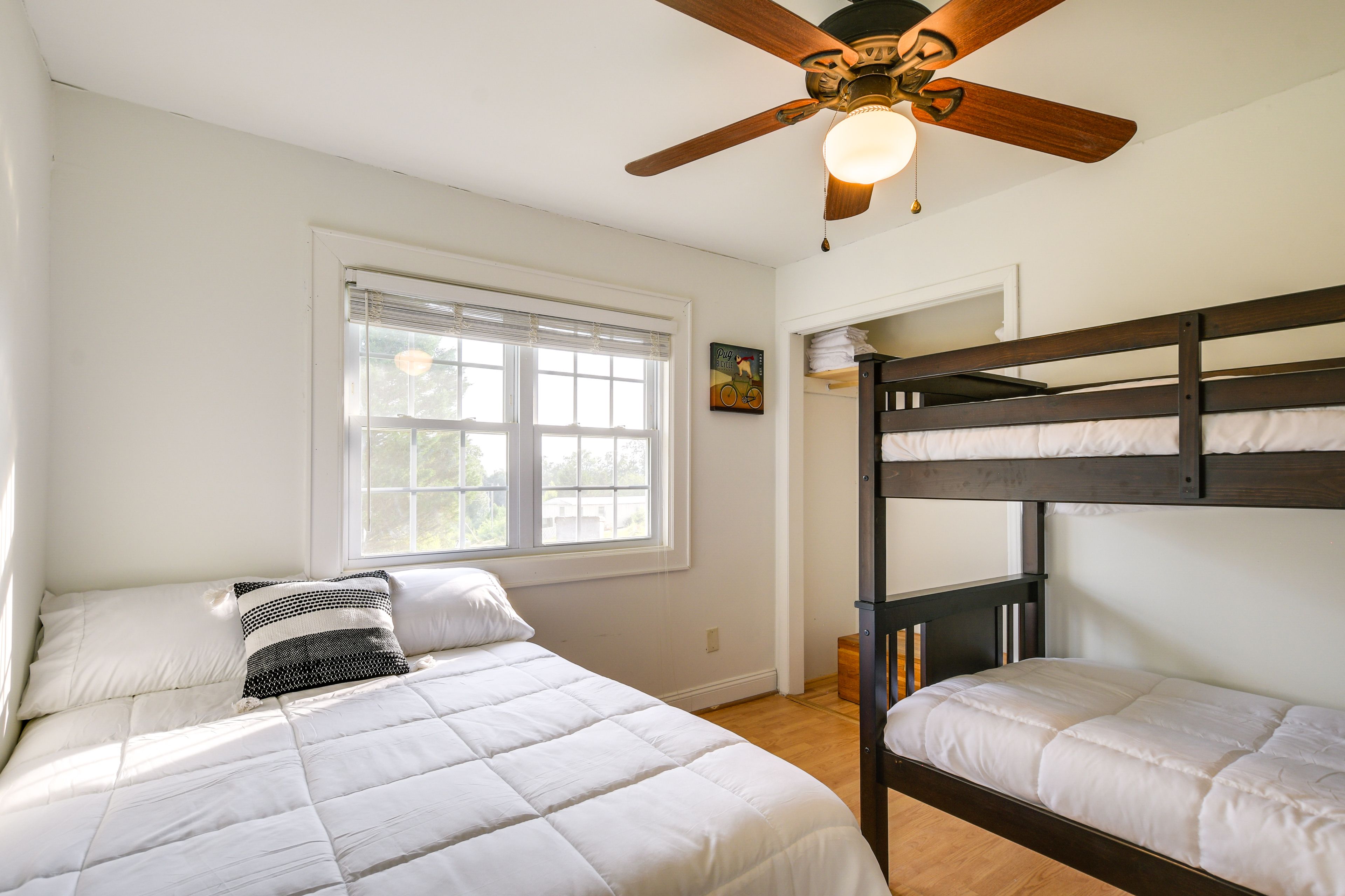 Bedroom 3 | Full Bed, Twin Bunk  Bed