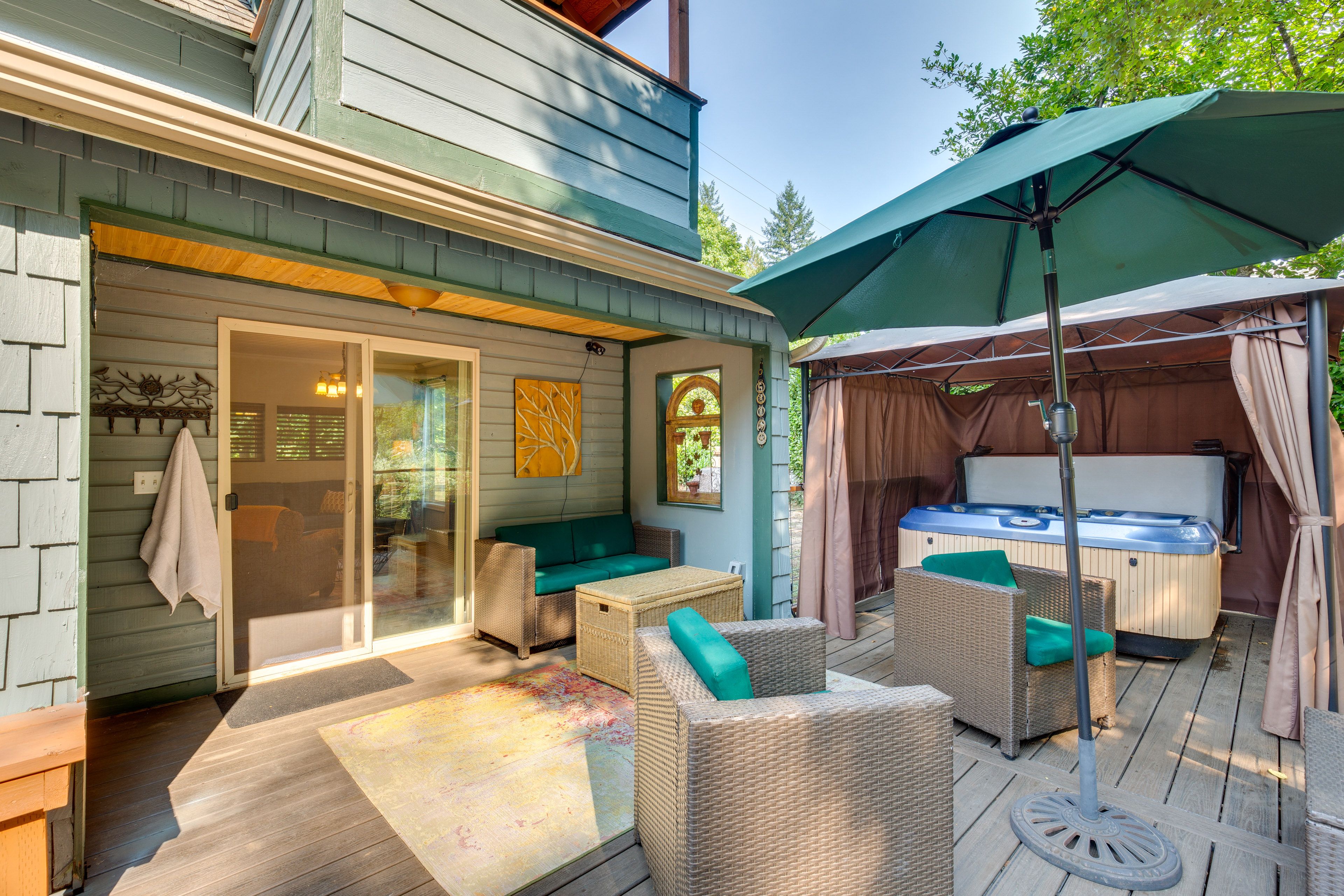 Furnished Deck | Private Hot Tub
