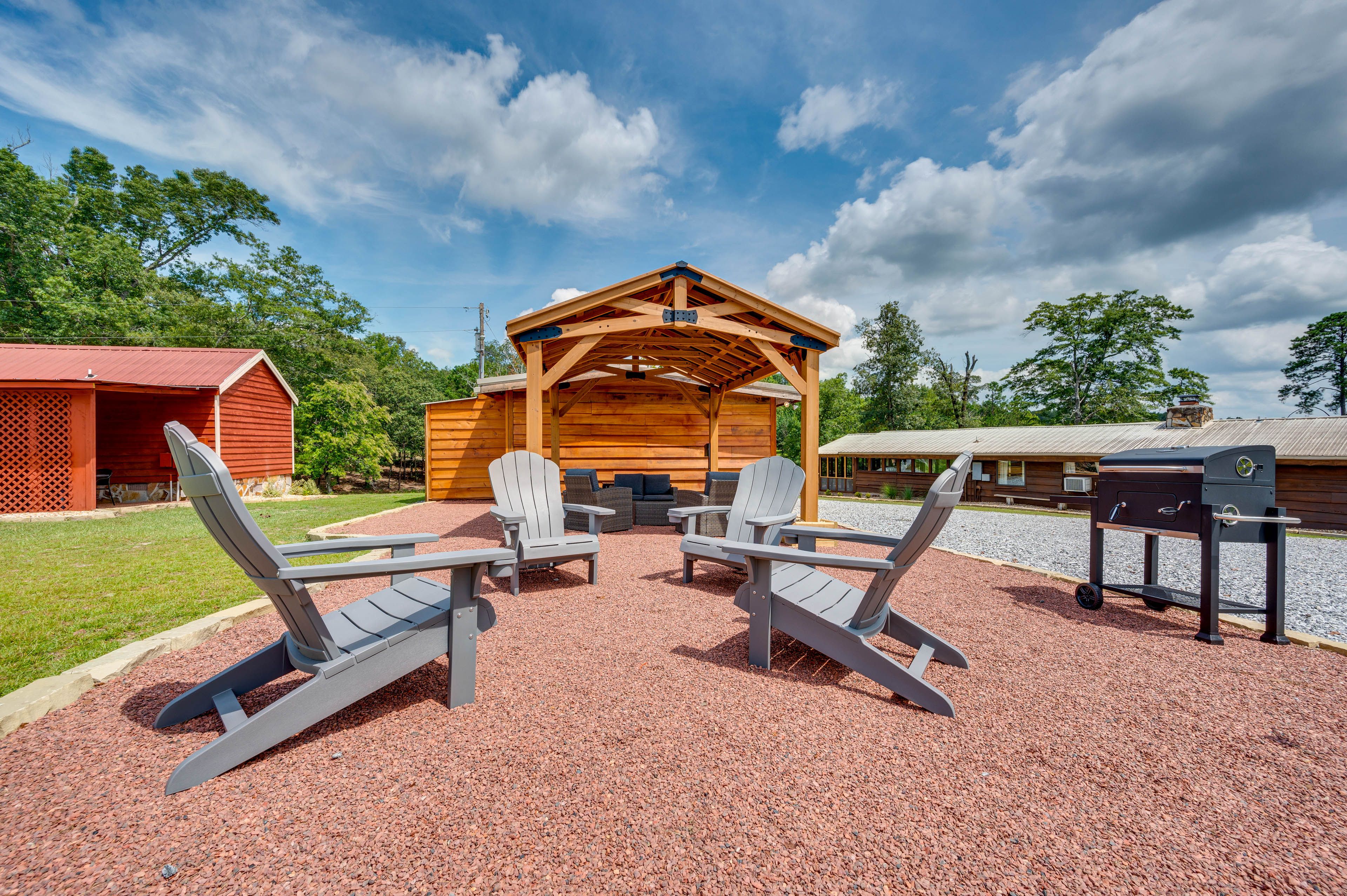 Shared Gazebo | Fire Pit