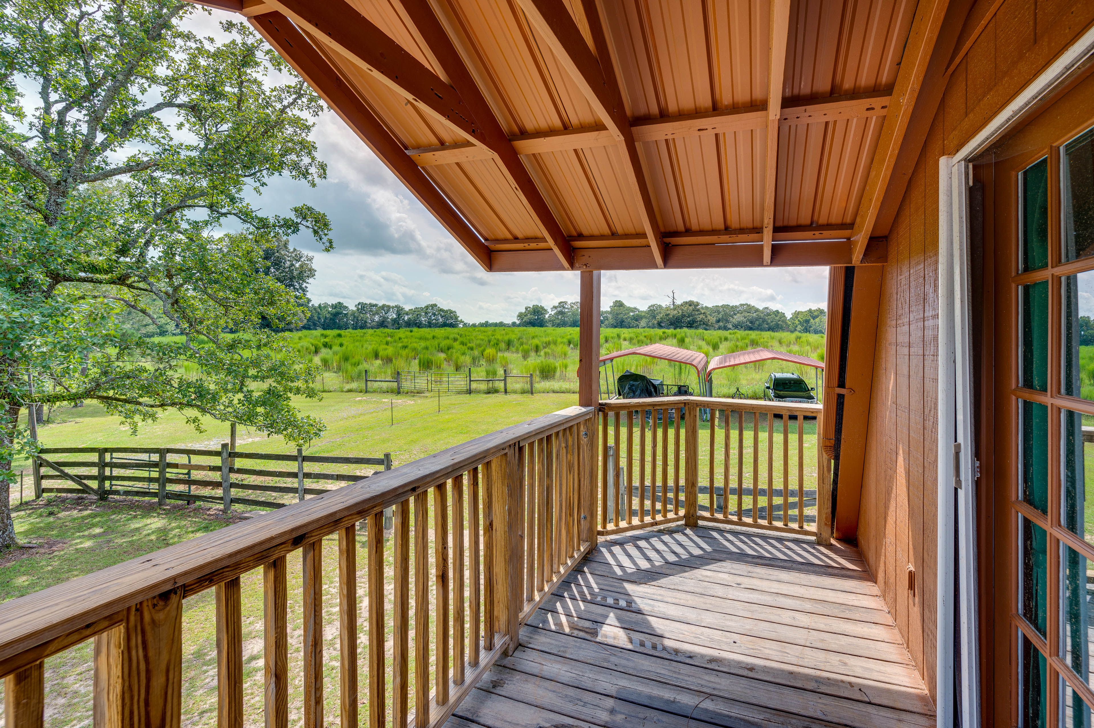 Upstairs Balcony