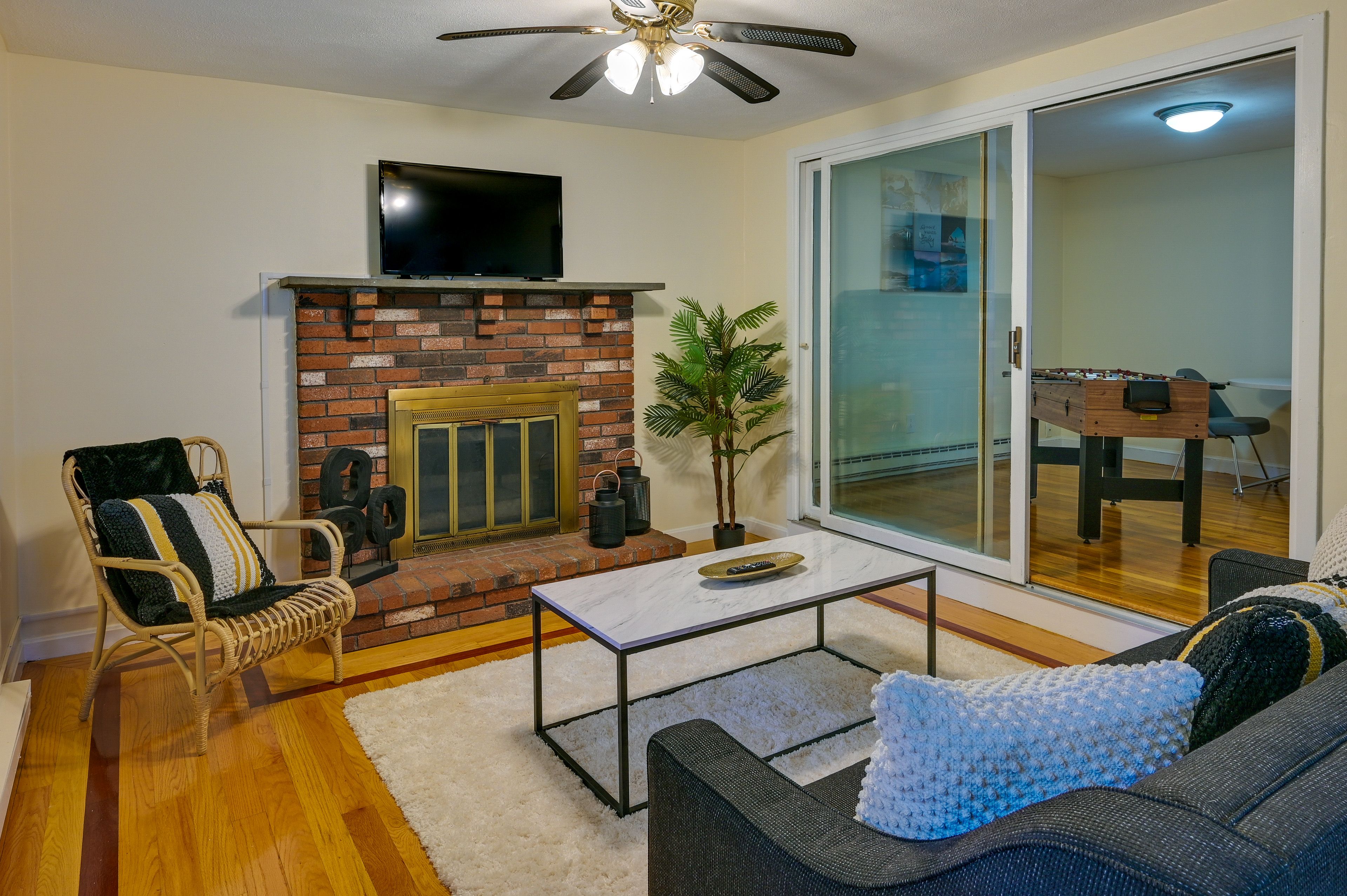 Boston Vacation Rental | 3BR | 1BA | 1,421 Sq Ft | Outdoor Staircase to Enter