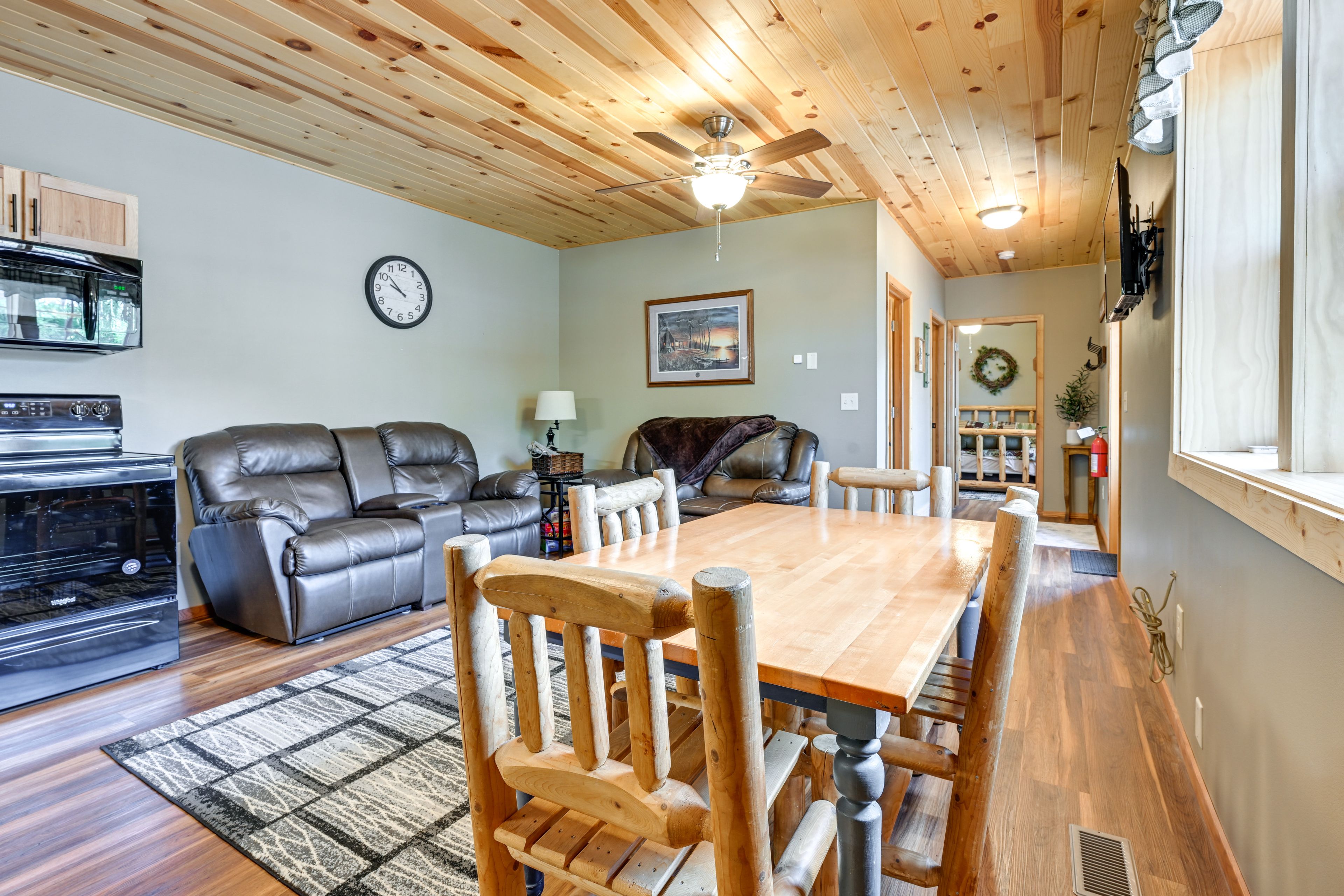 Chippewa Falls Vacation Rental | 2BR | 1BA | 900 Sq Ft | Stairs Required