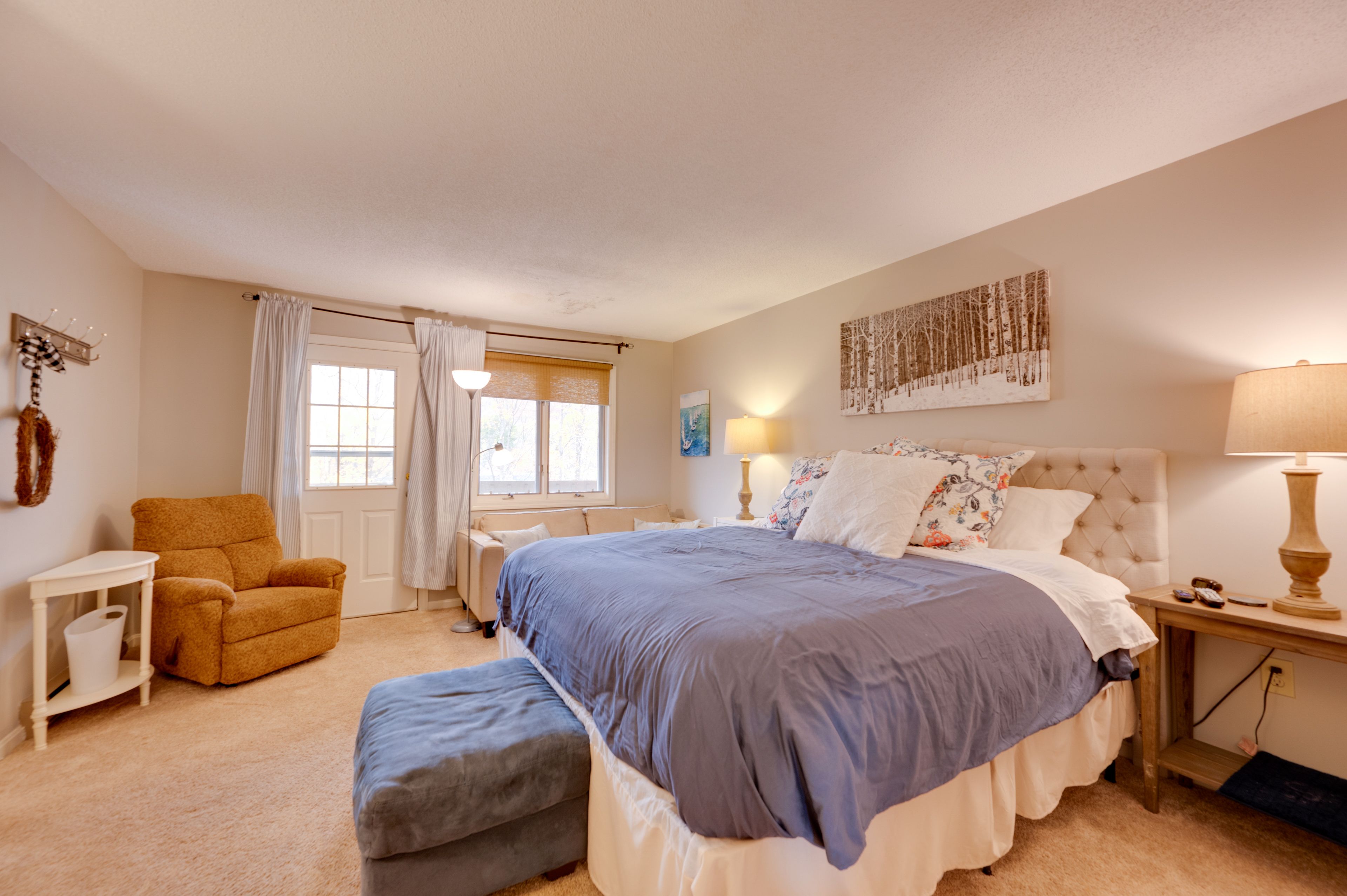 Bedroom 2 | King Bed | Direct Balcony Access | 1st Level