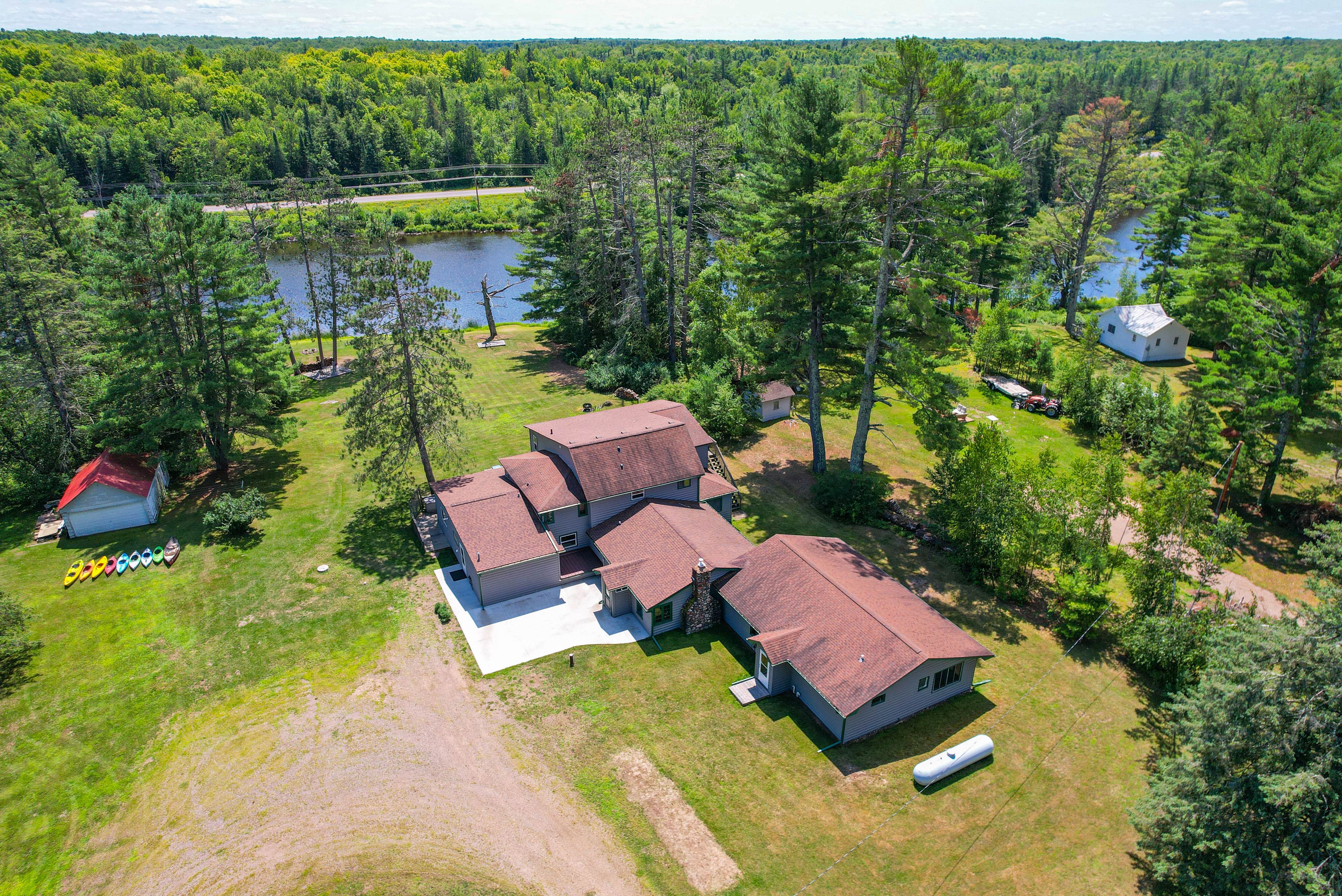 Property Exterior | On-Site River Access | Kayaks | Self Check-In