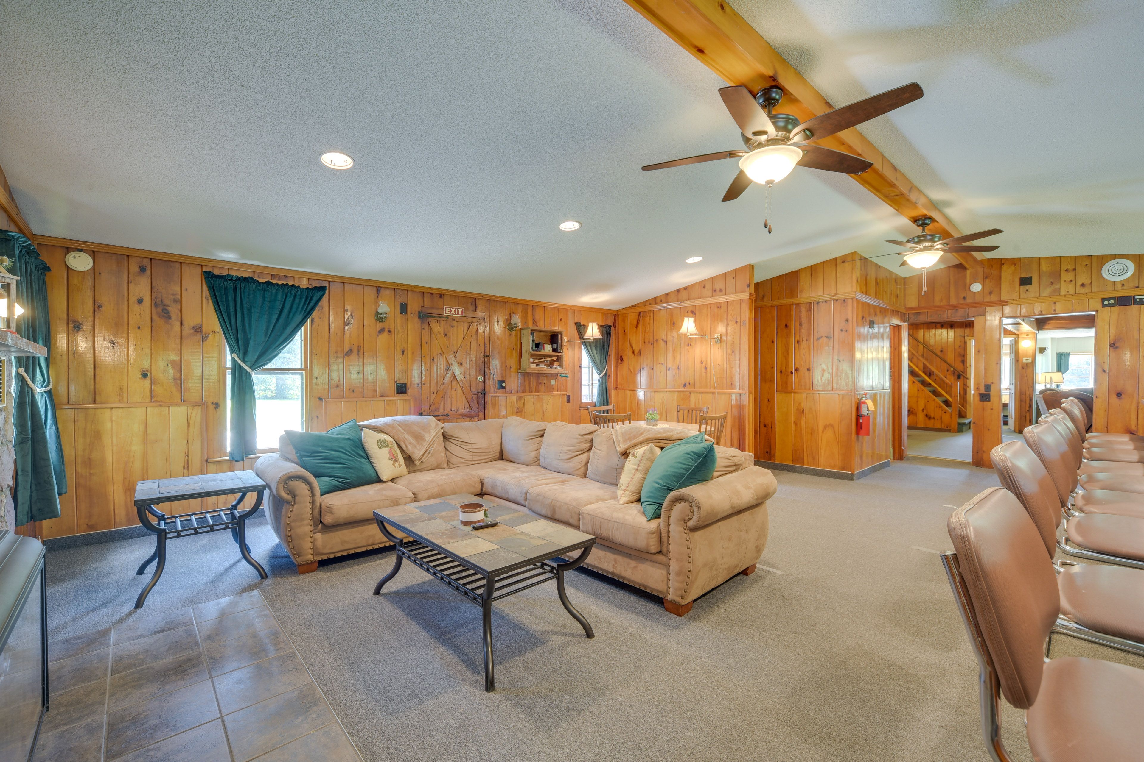 Bar Room | 1st Floor | Smart TV | Gas Fireplace