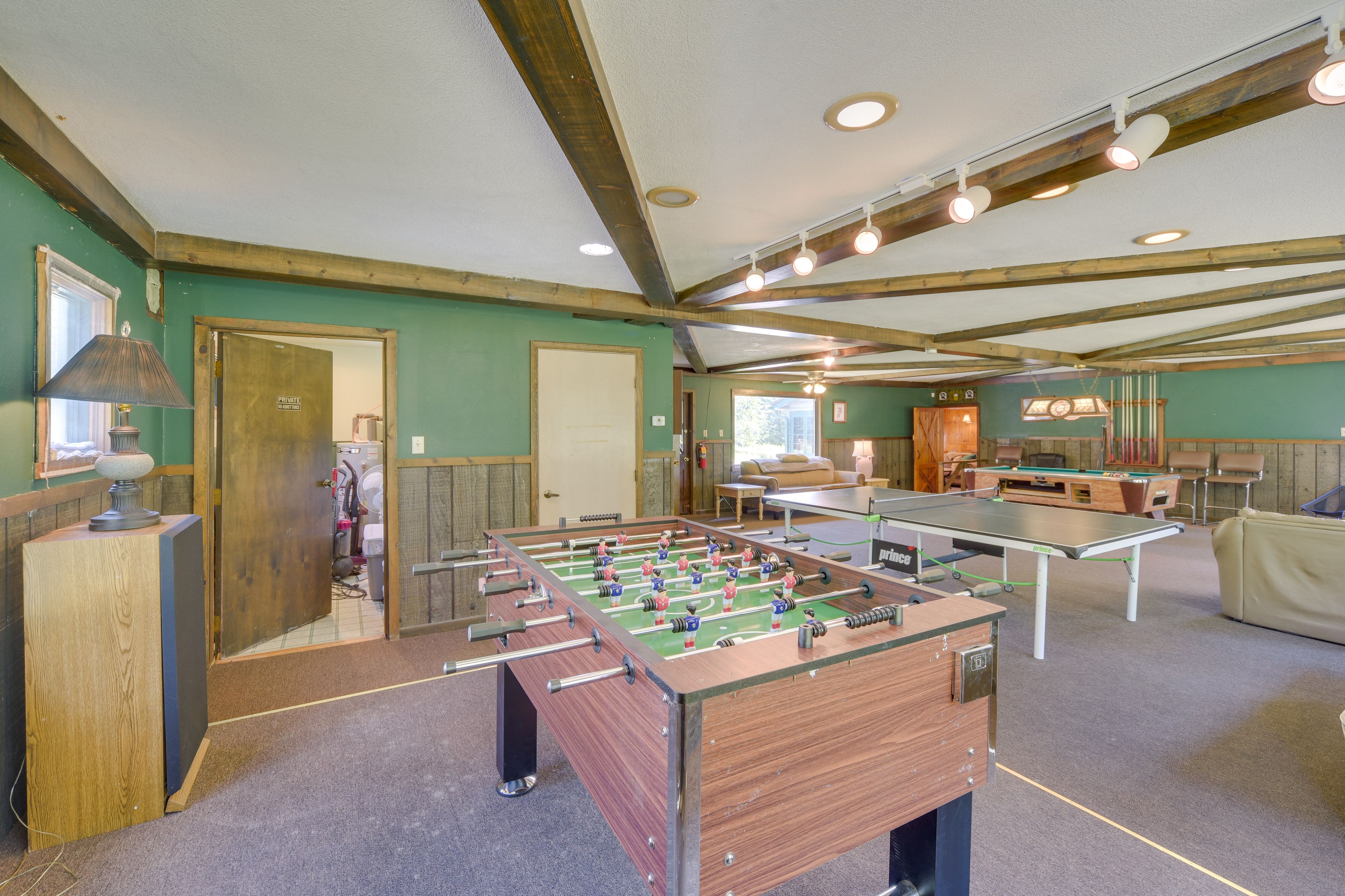 Game Room | 1st Floor | Foosball | Ping Pong | Pool Table