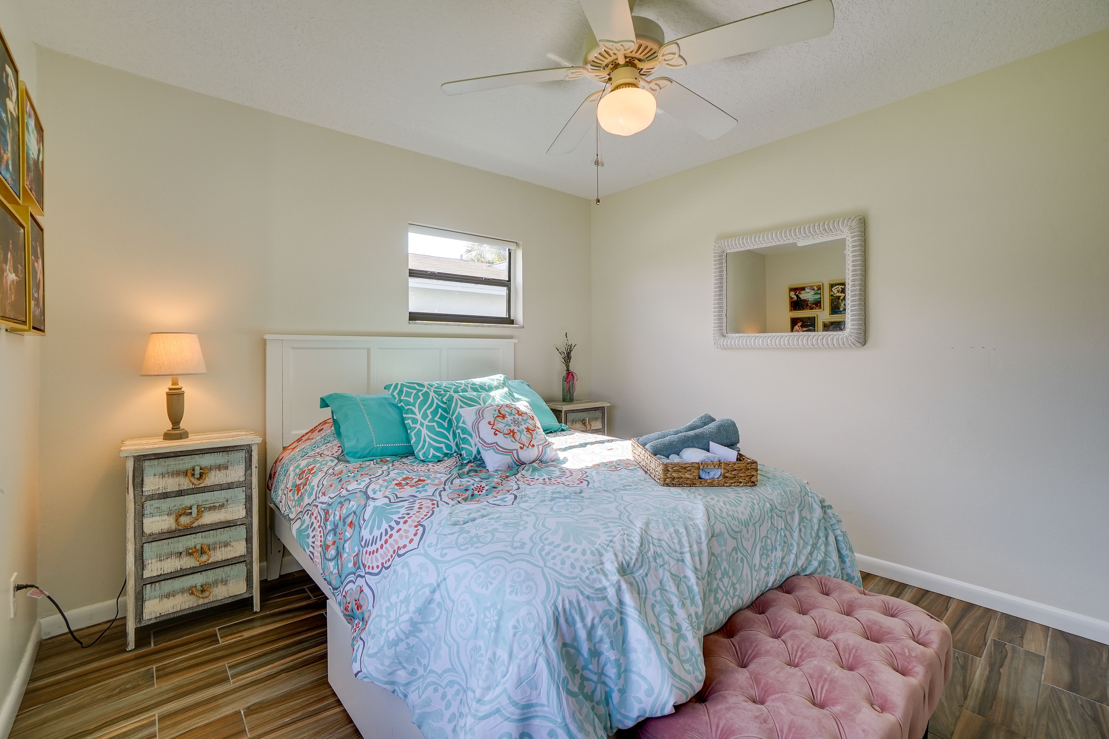 Bedroom 1 | Queen Bed | Linens Provided | Smart TV