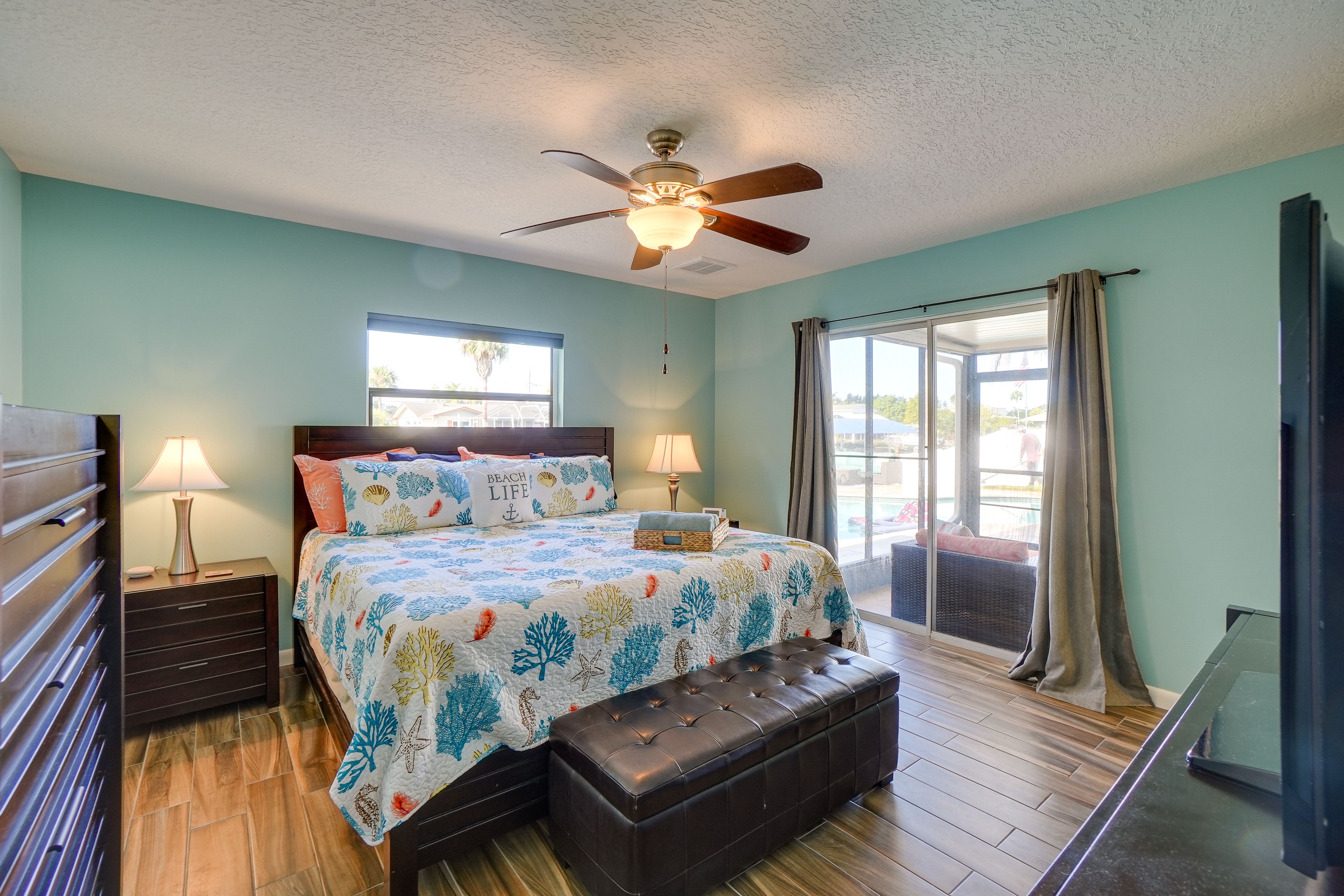 Bedroom 3 | King Bed | Smart TV | Sunroom Access