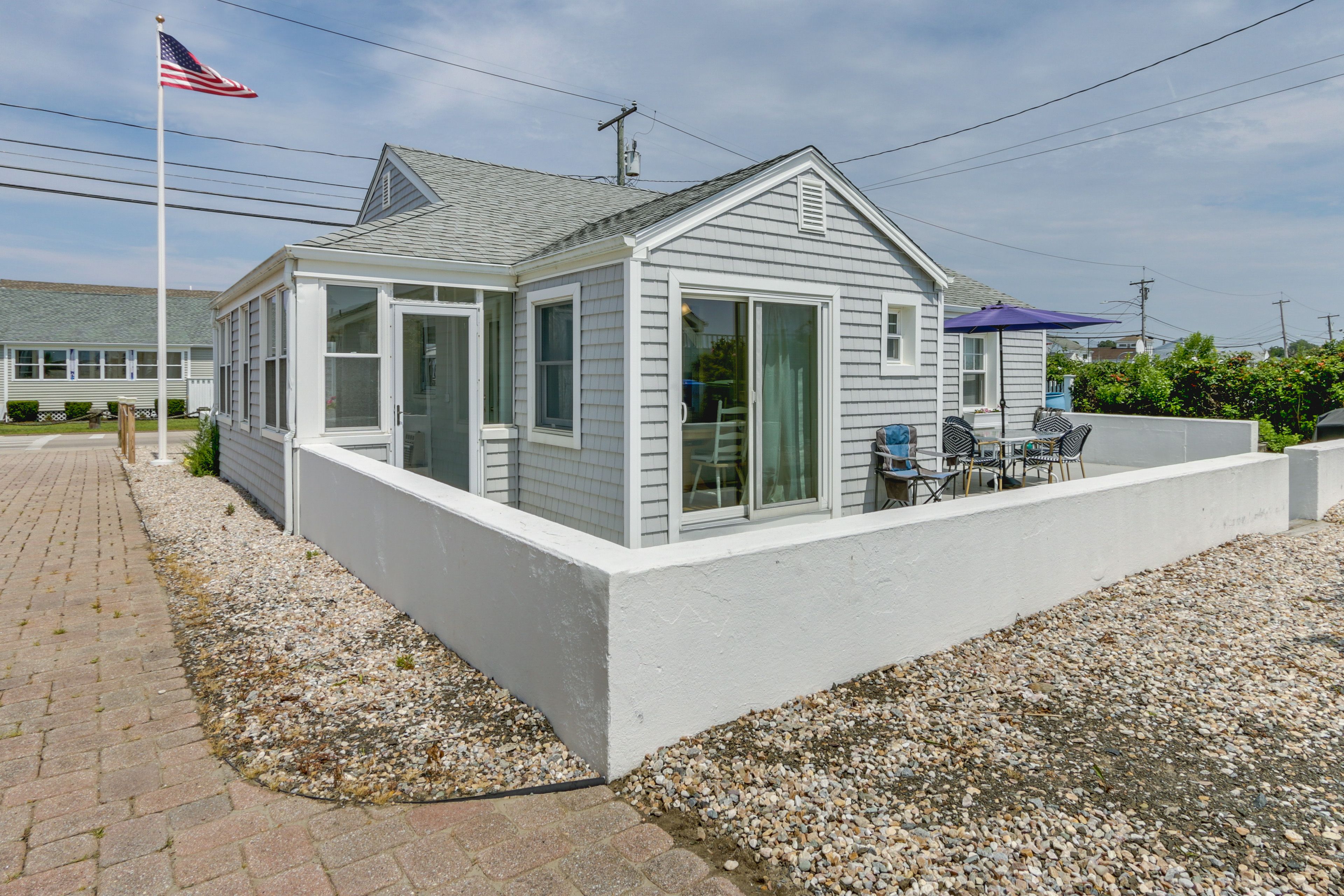 Westbrook Vacation Rental | 3BR | 1.5BA | 1 Step to Enter | 1,350 Sq Ft