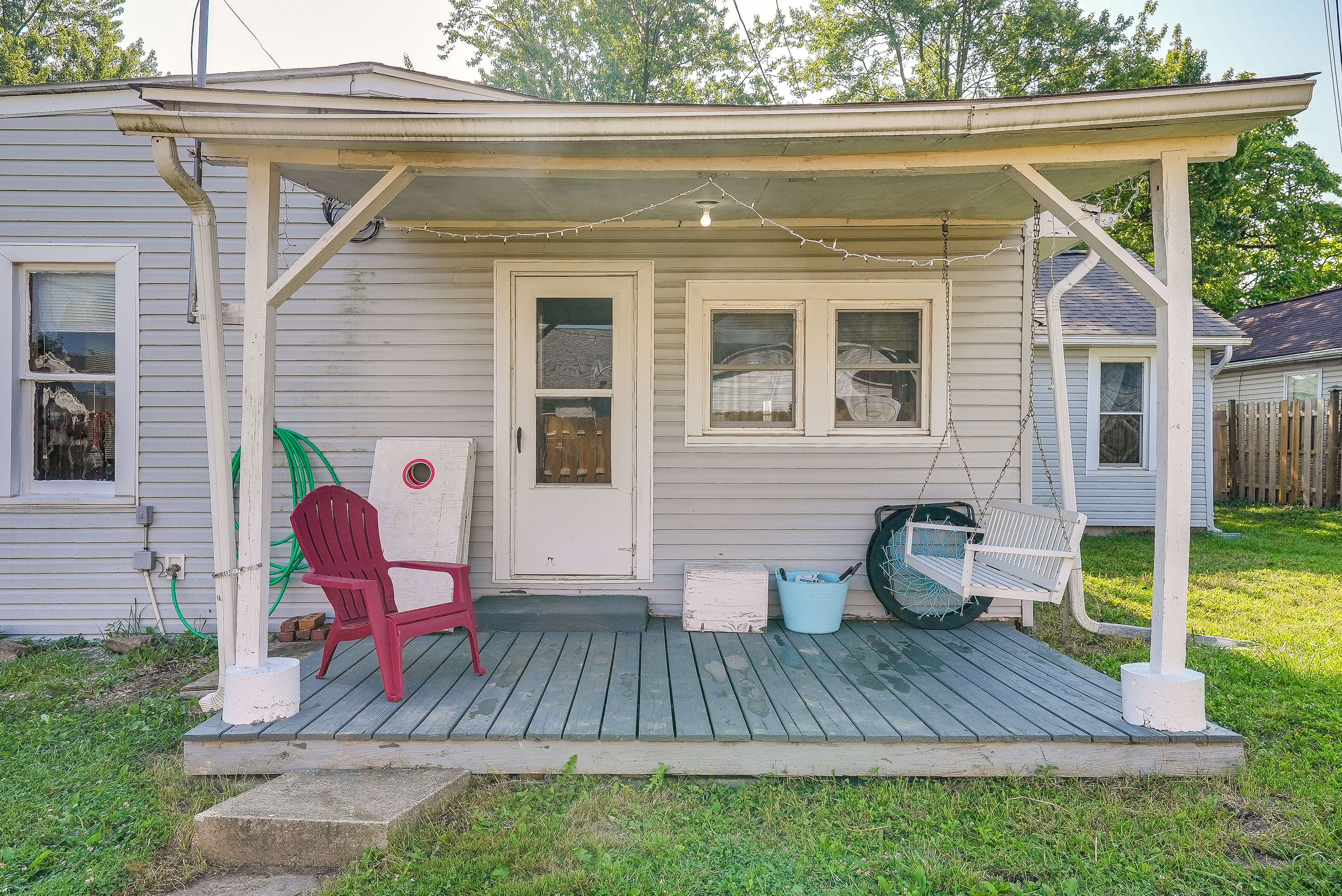 Back Exterior | Fenced Yard | Pet Friendly w/ Fee | Fire Pit | Charcoal Grill
