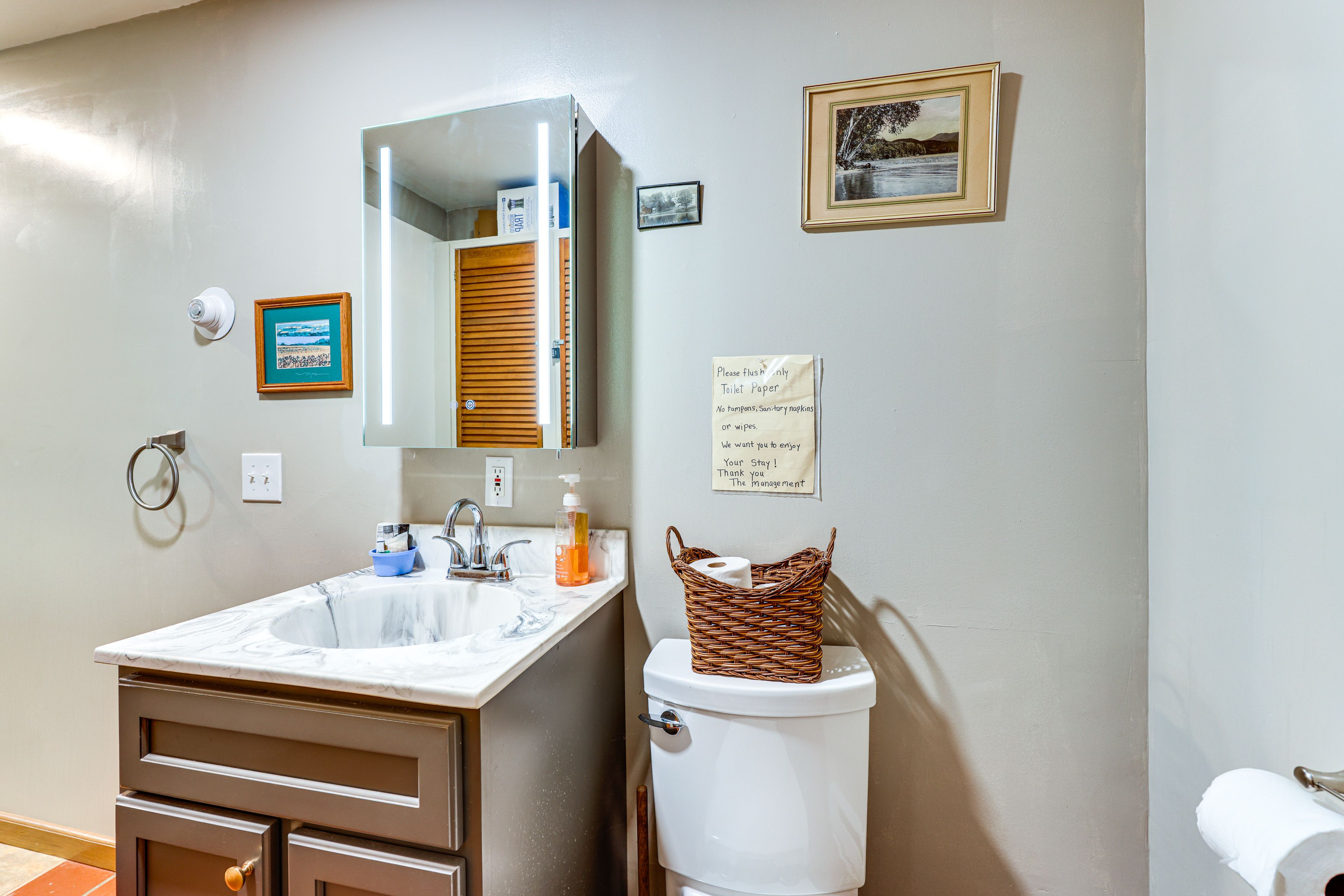 Bathroom | Complimentary Toiletries | Upper Level