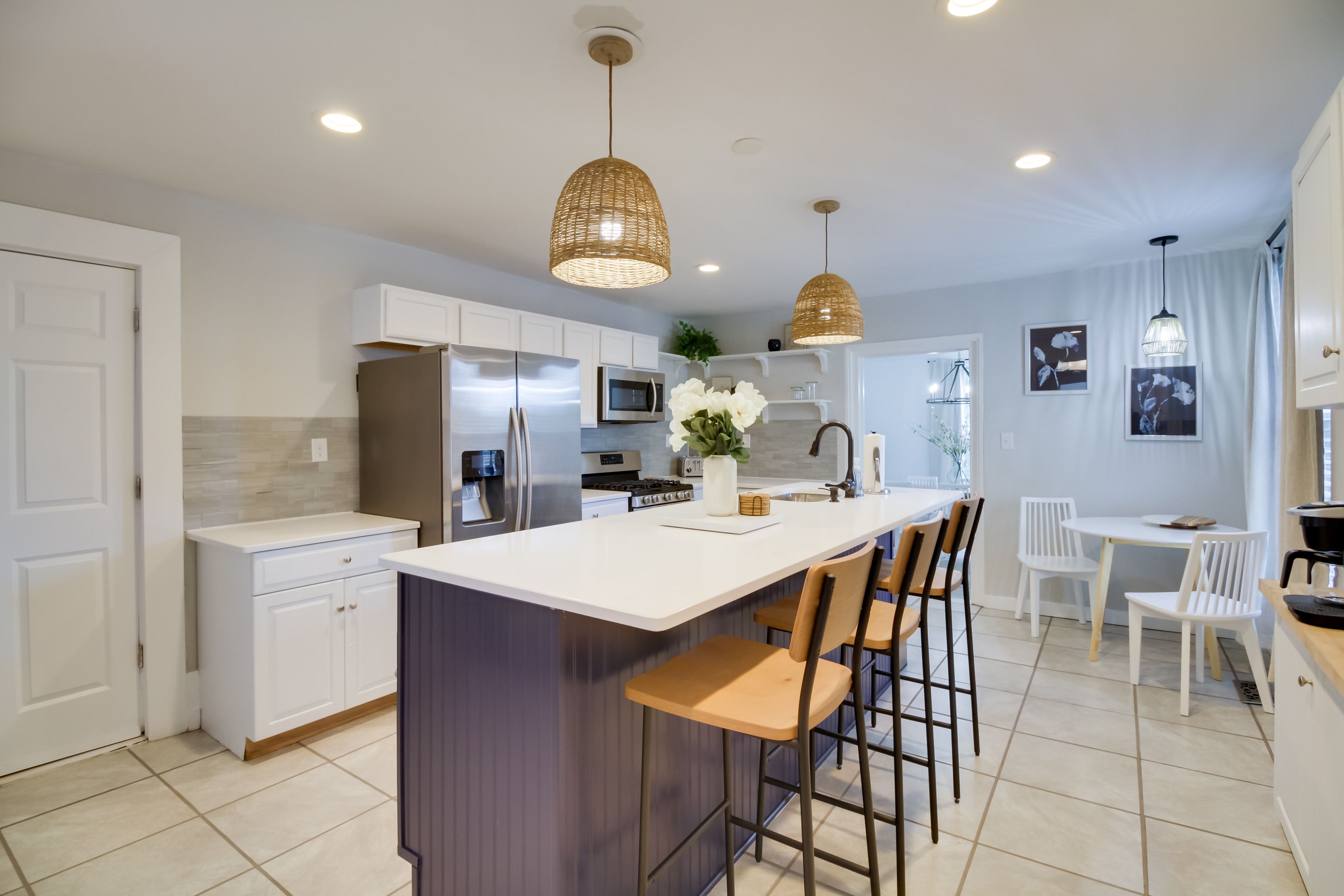 Kitchen | Stainless Steel Appliances w/ Dishwasher