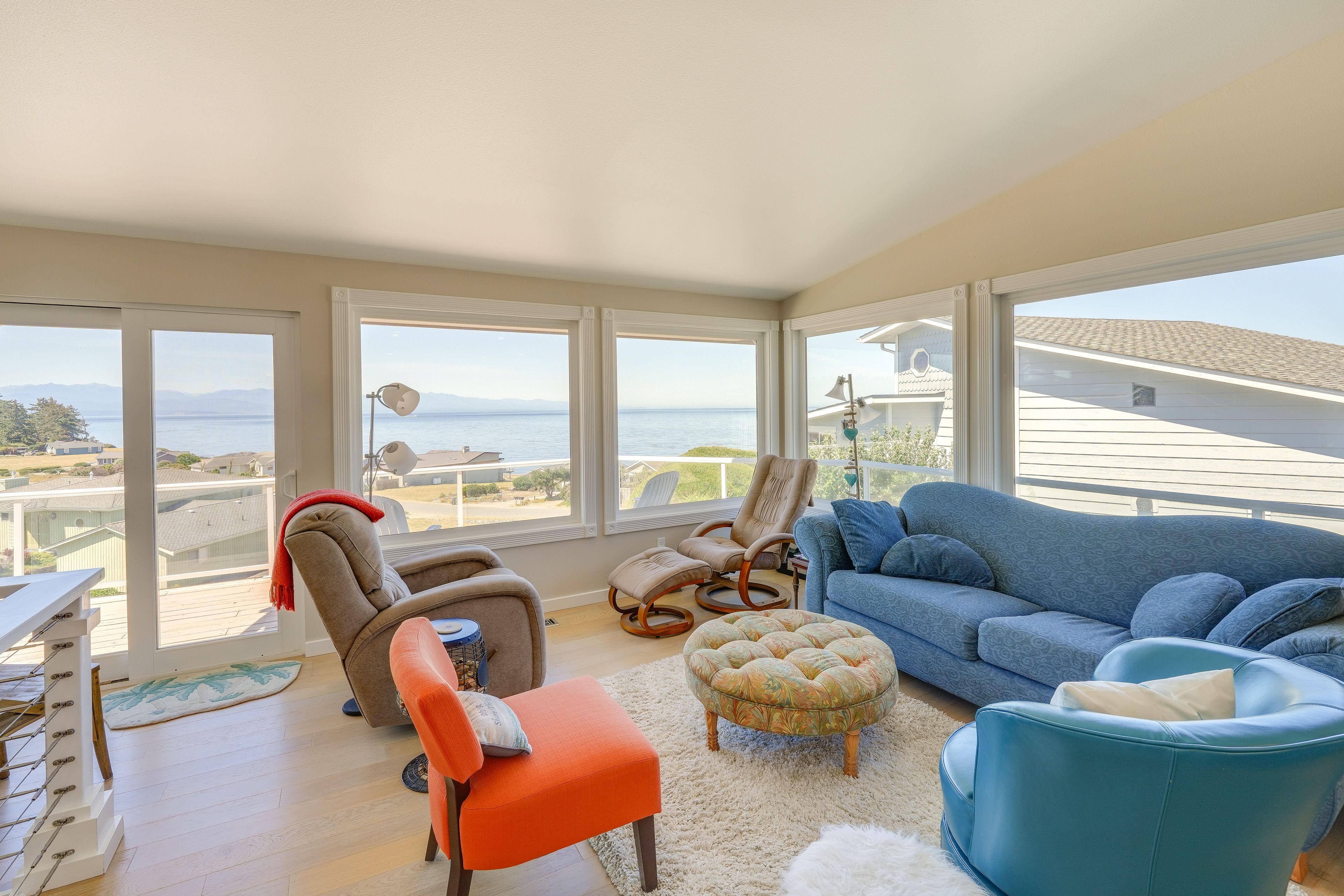 Living Room | Free WiFi | Central Heat | Deck Access