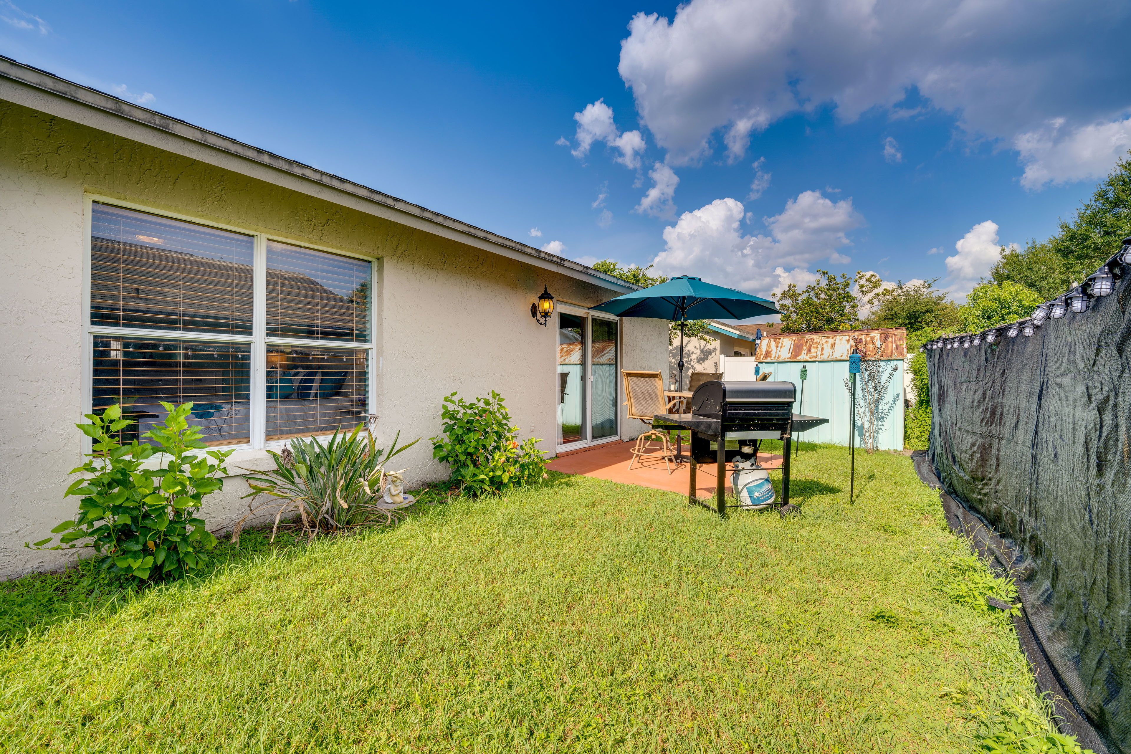 Yard Area | Pet Friendly w/ Fee