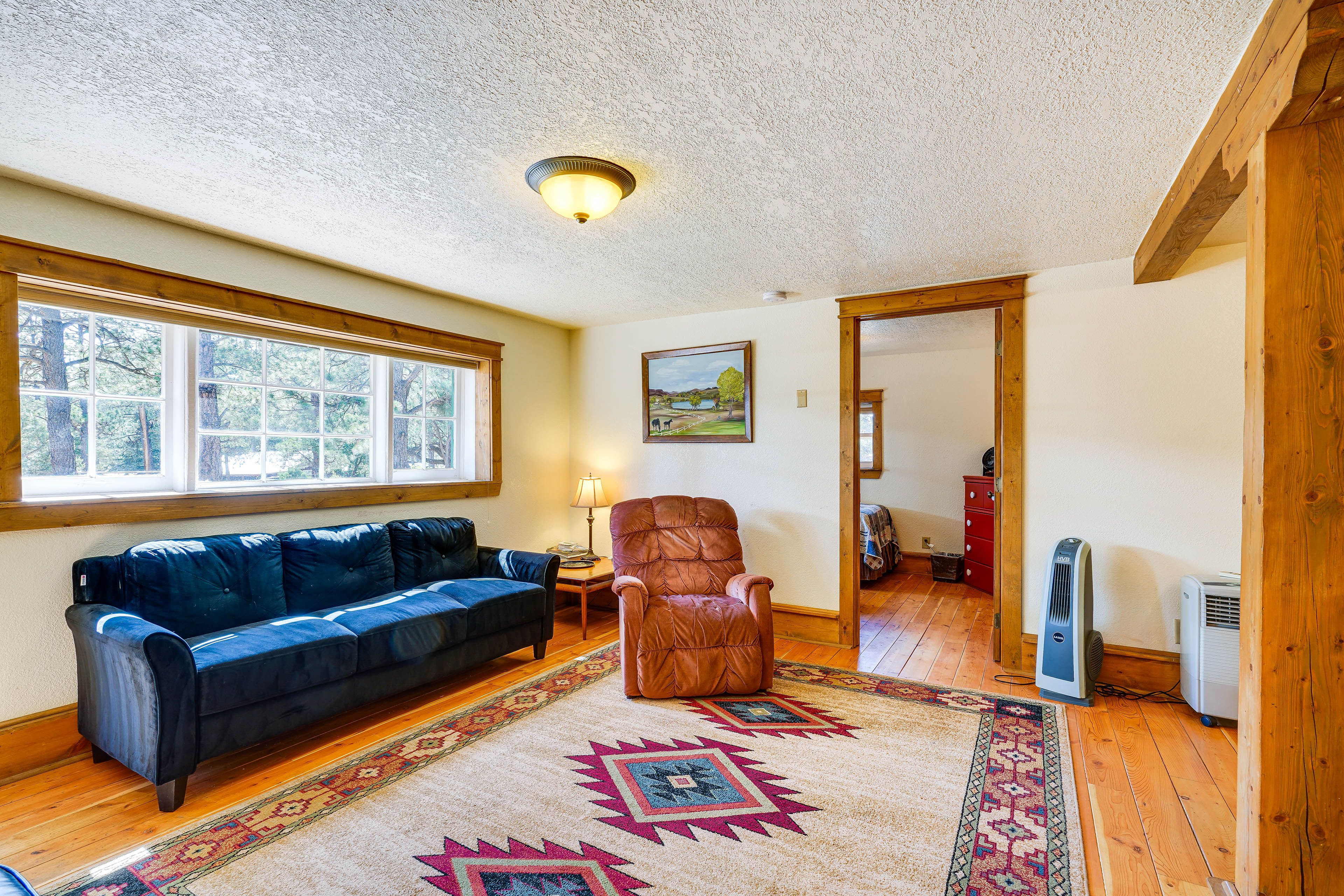 Living Room | Flat-Screen Satellite TV | DVD Player