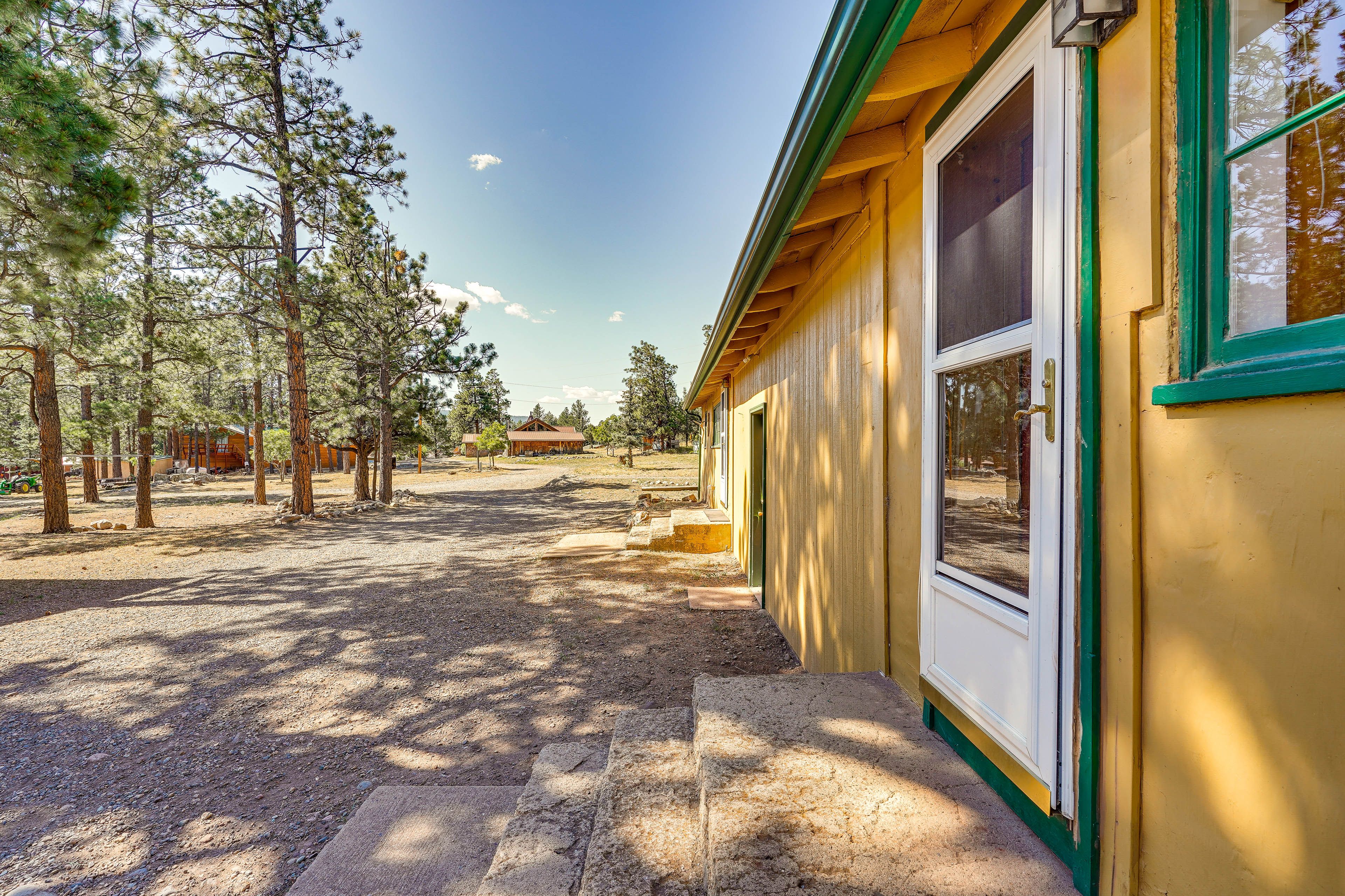 Duplex Exterior | Gravel Driveway (2 Vehicles)