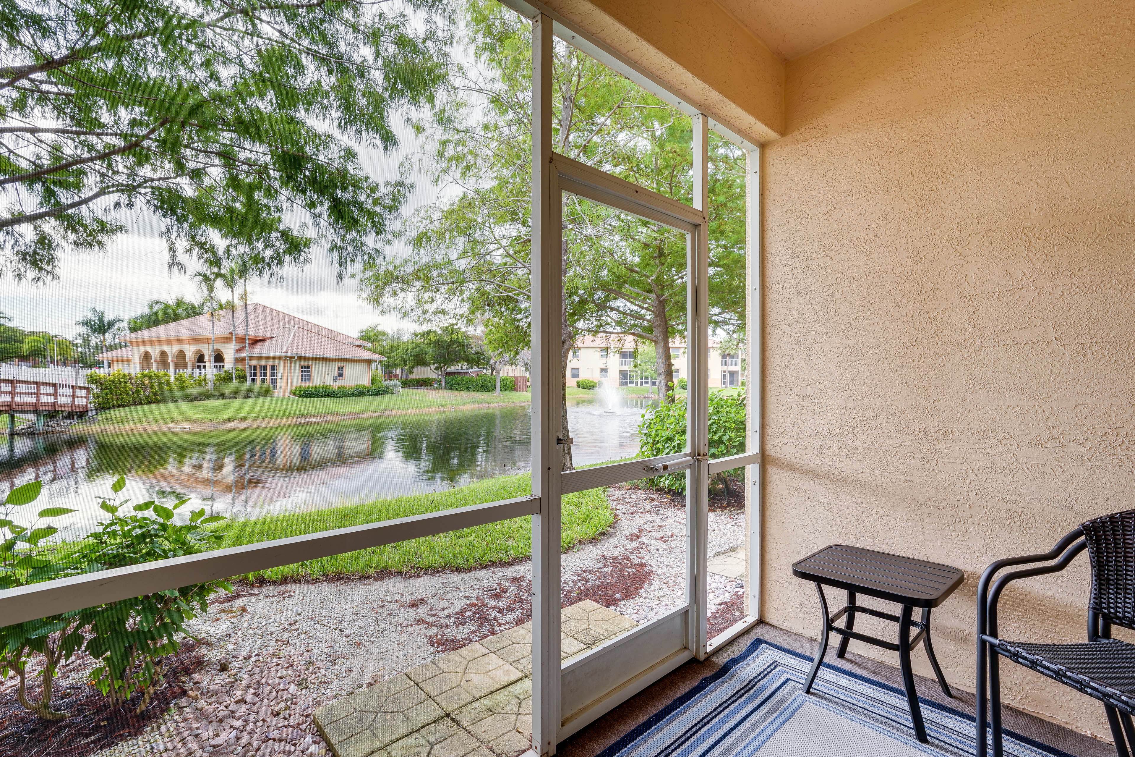 Screened Porch | Water View