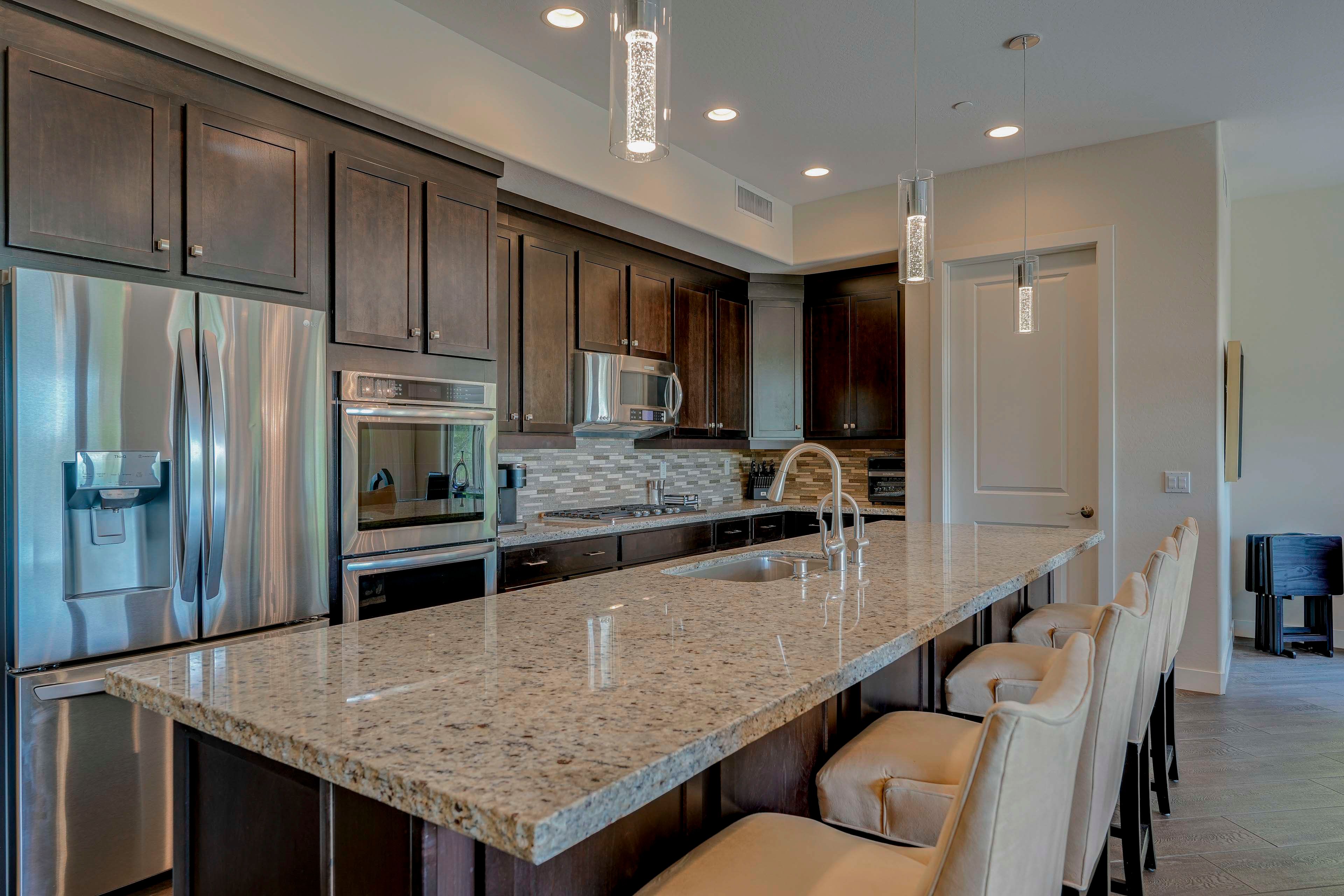 Kitchen | Double Wall Oven | Stove | Coffee Maker | Dishwasher