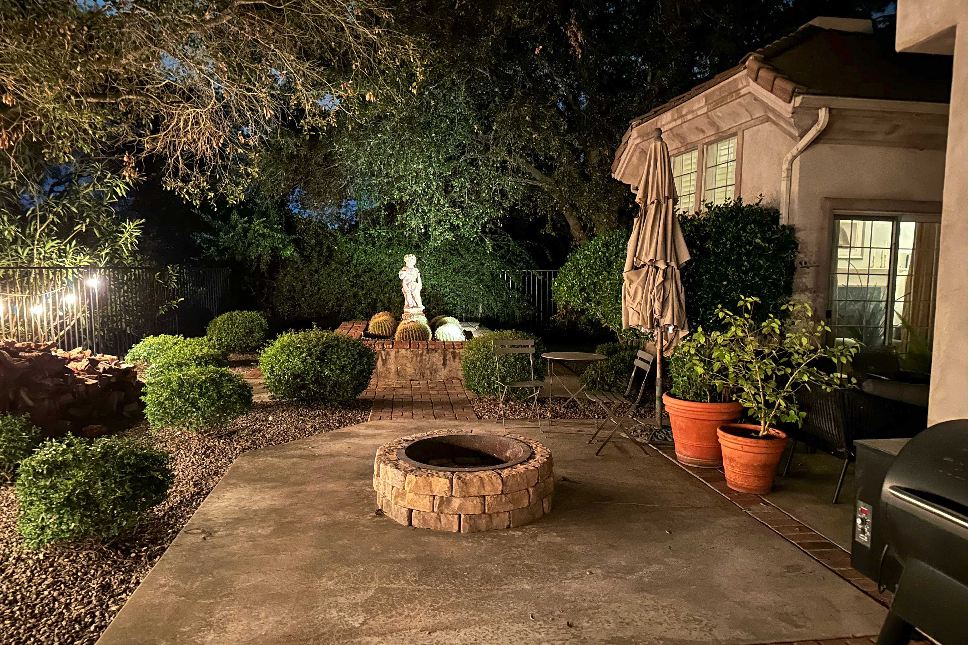 Private Backyard Area | Night