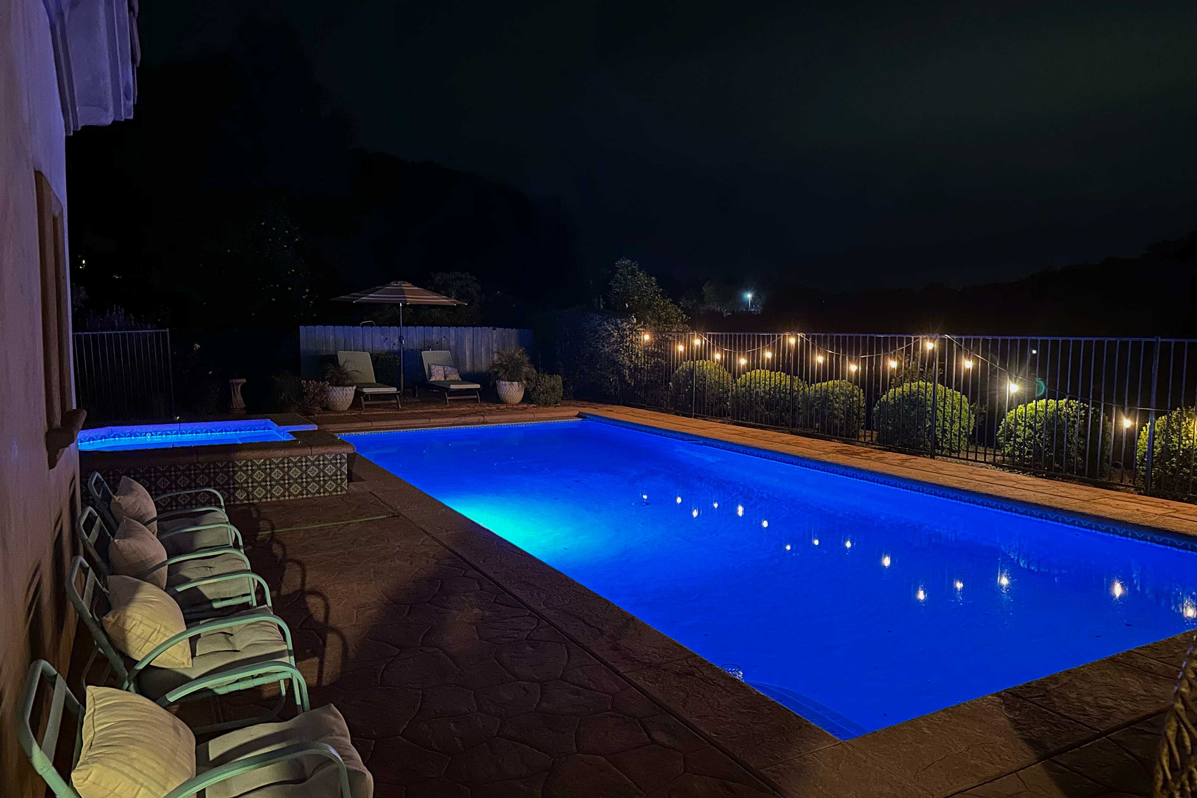 Pool Area | Night