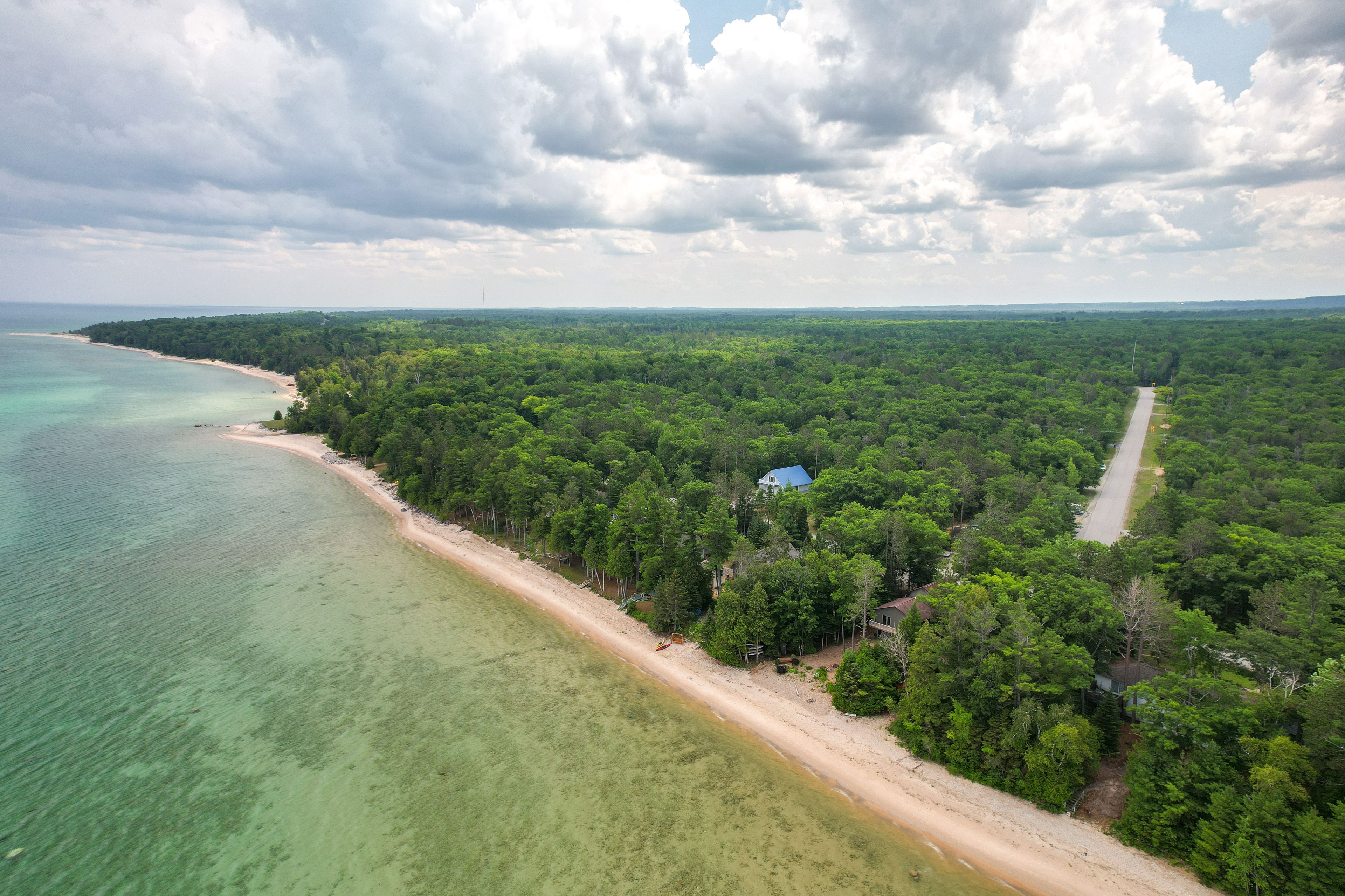 Rogers City Vacation Rental | 2BR | 1BA | 660 Sq Ft | Step-Free Access
