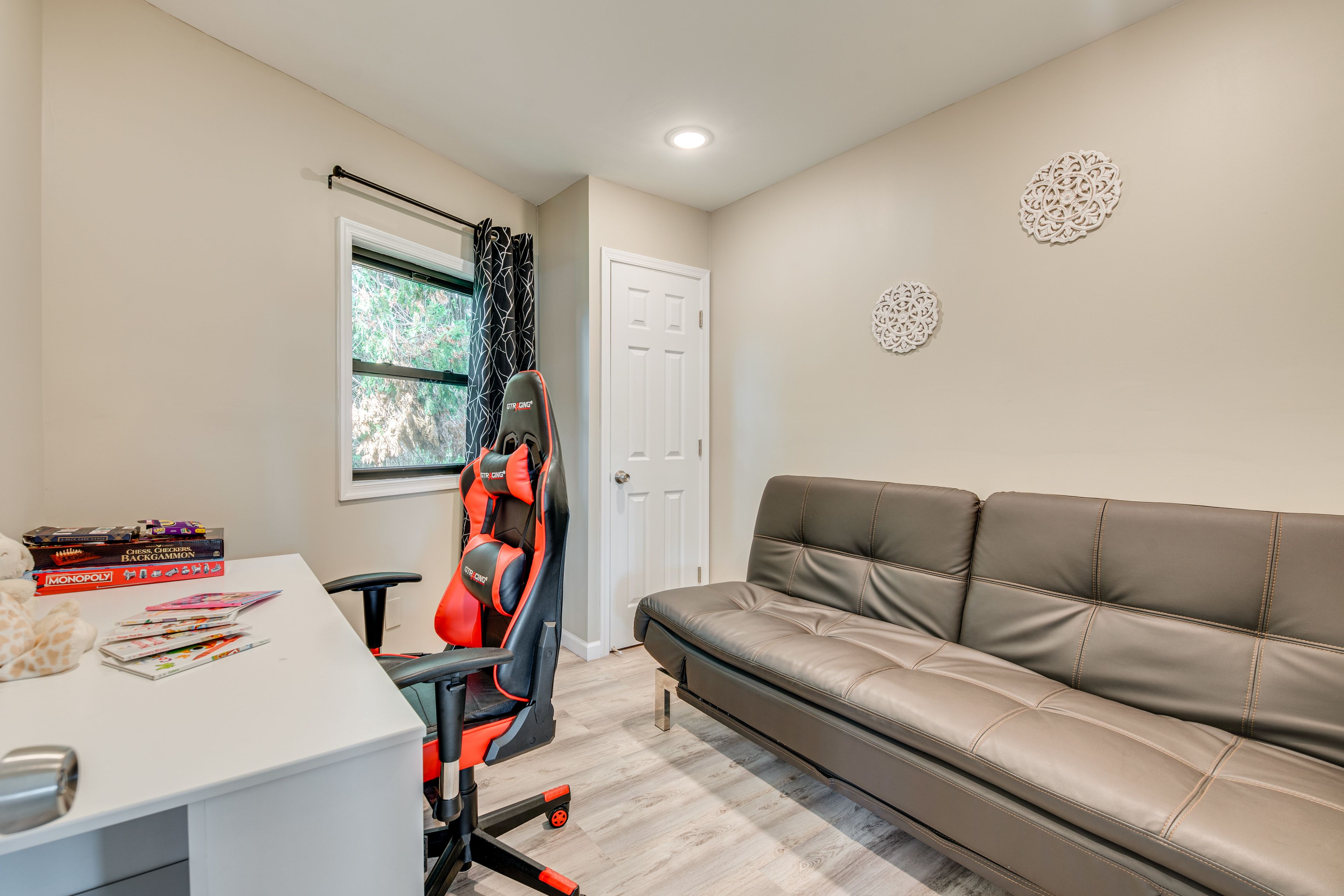 Bedroom 3 | Full Futon | Dedicated Workspace
