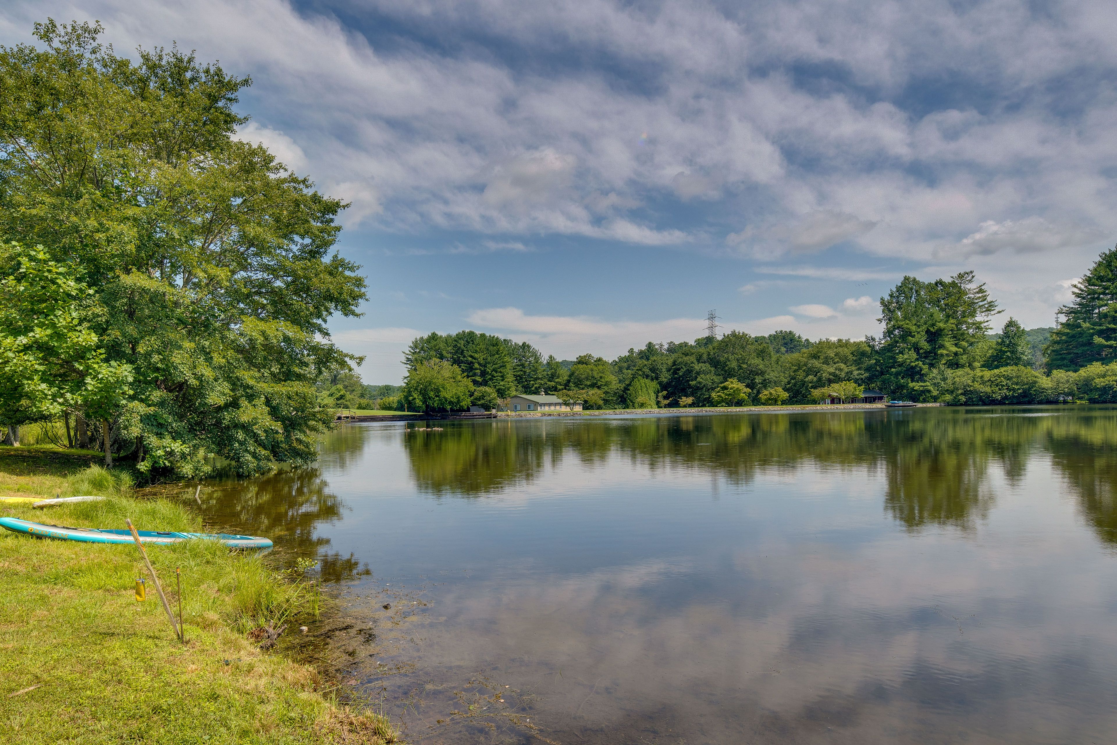 Lyday Lake On-Site | Pisgah National Forest Hiking Trails Nearby