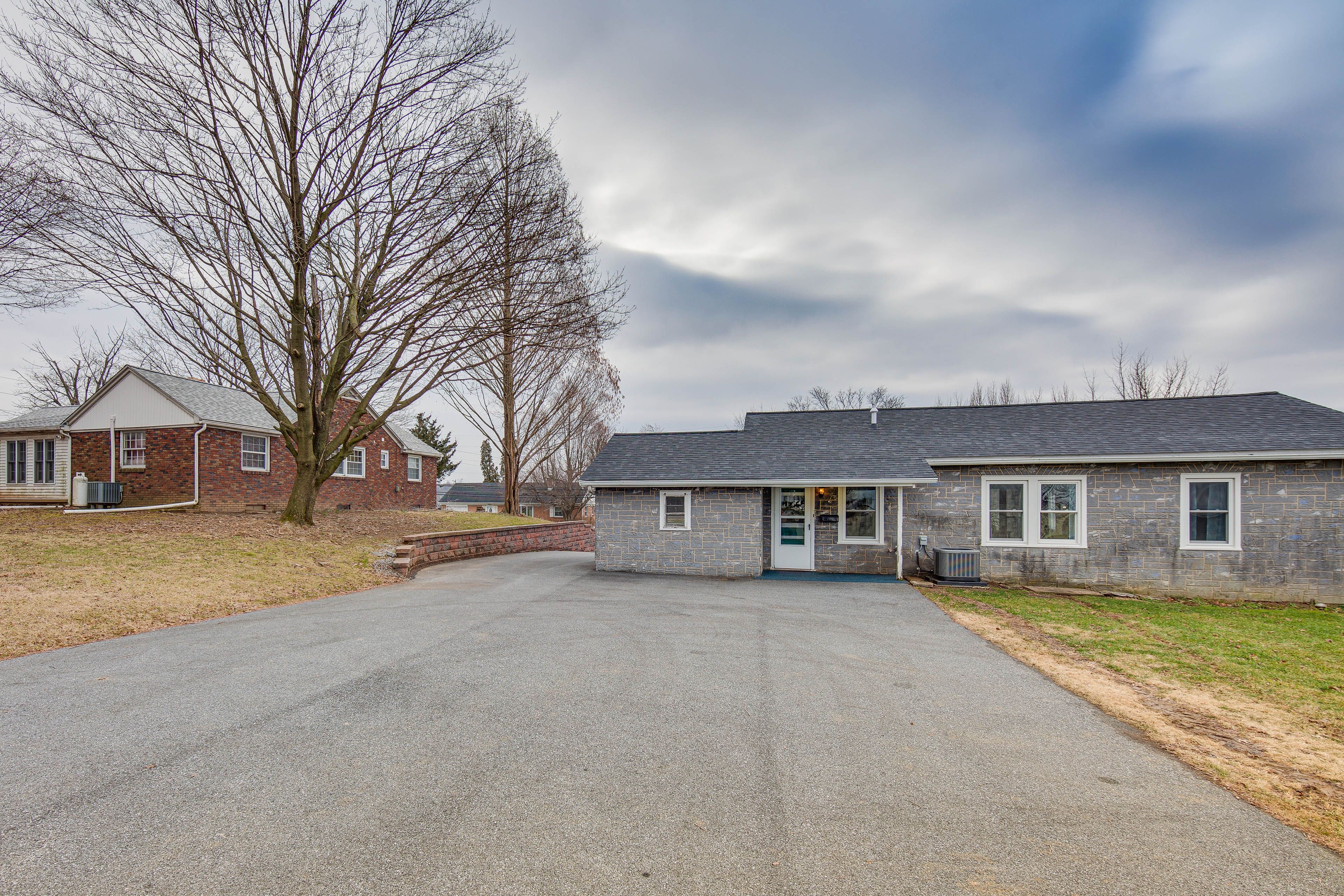Back Entrance/Driveway