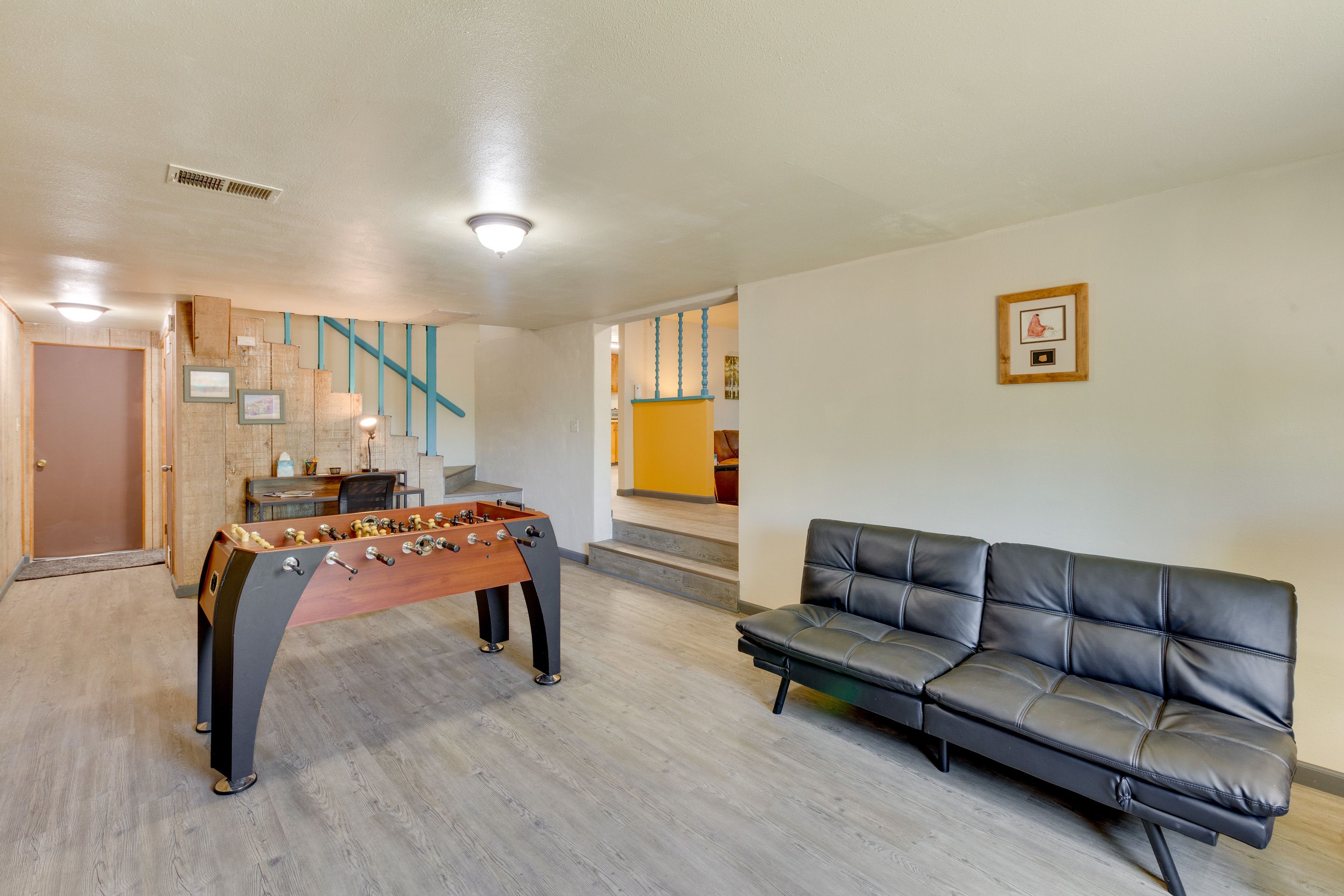 Game Room | 1st Floor | Full Futon | Smart TV | Foosball Table