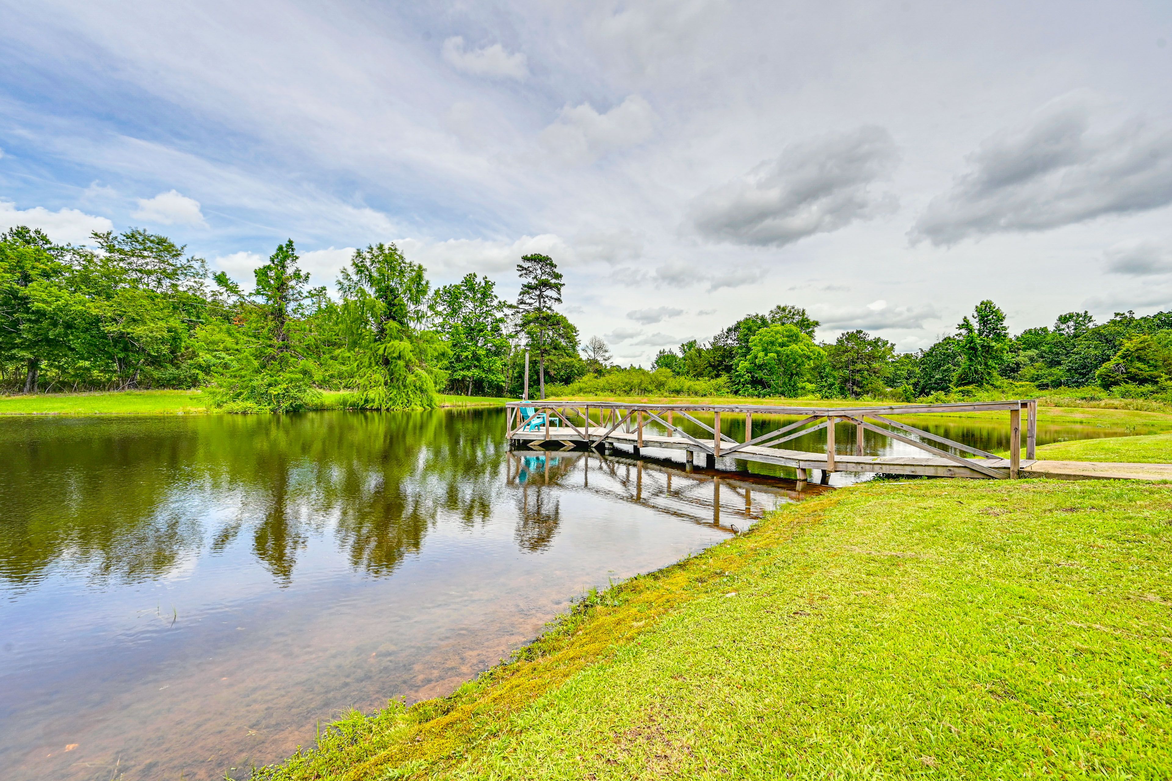 10-Acre Property | Private Pond w/ Fishing Pier | Fruit Trees