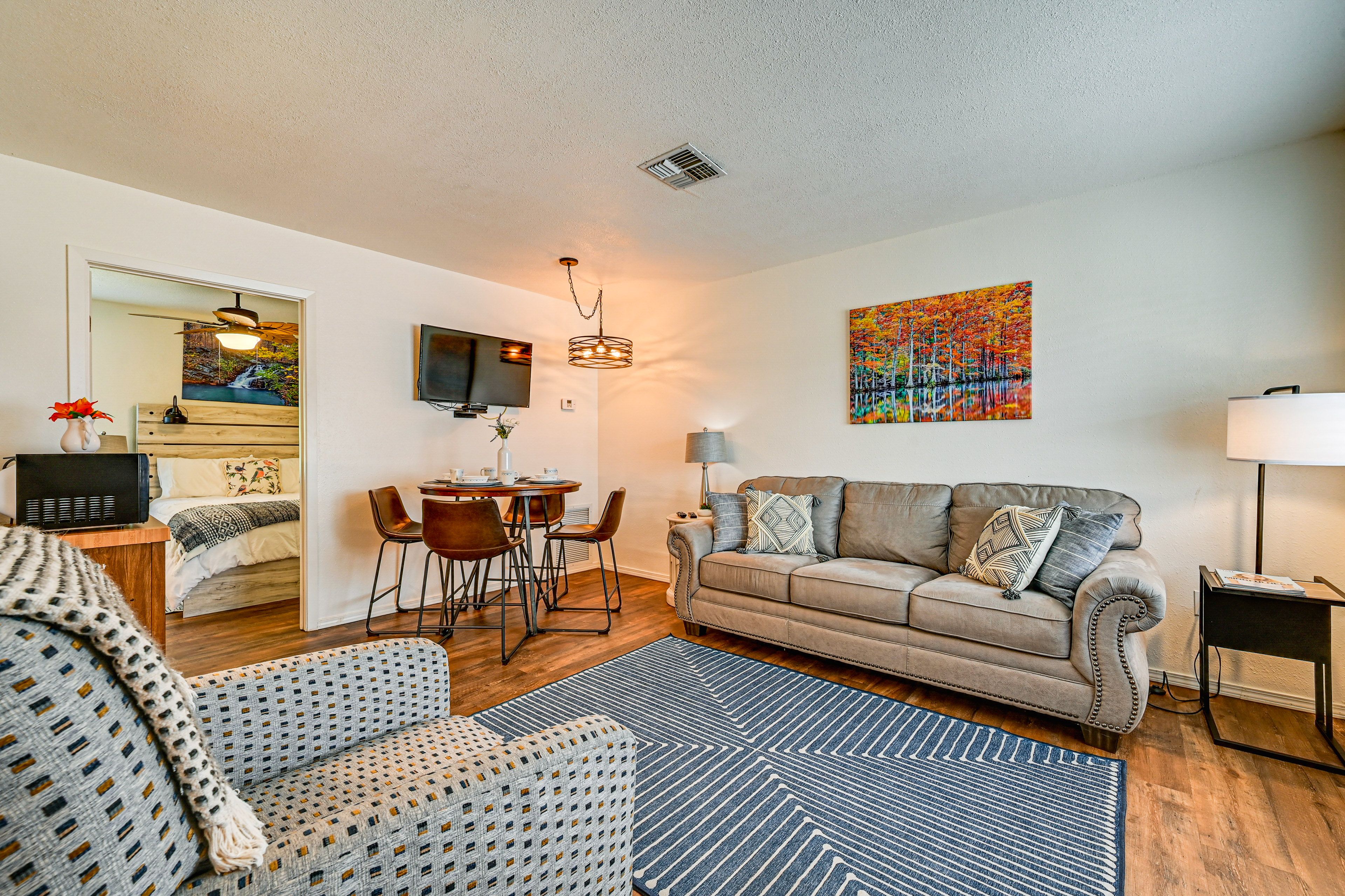 Living Room | Queen Sleeper Sofa | Smart TV