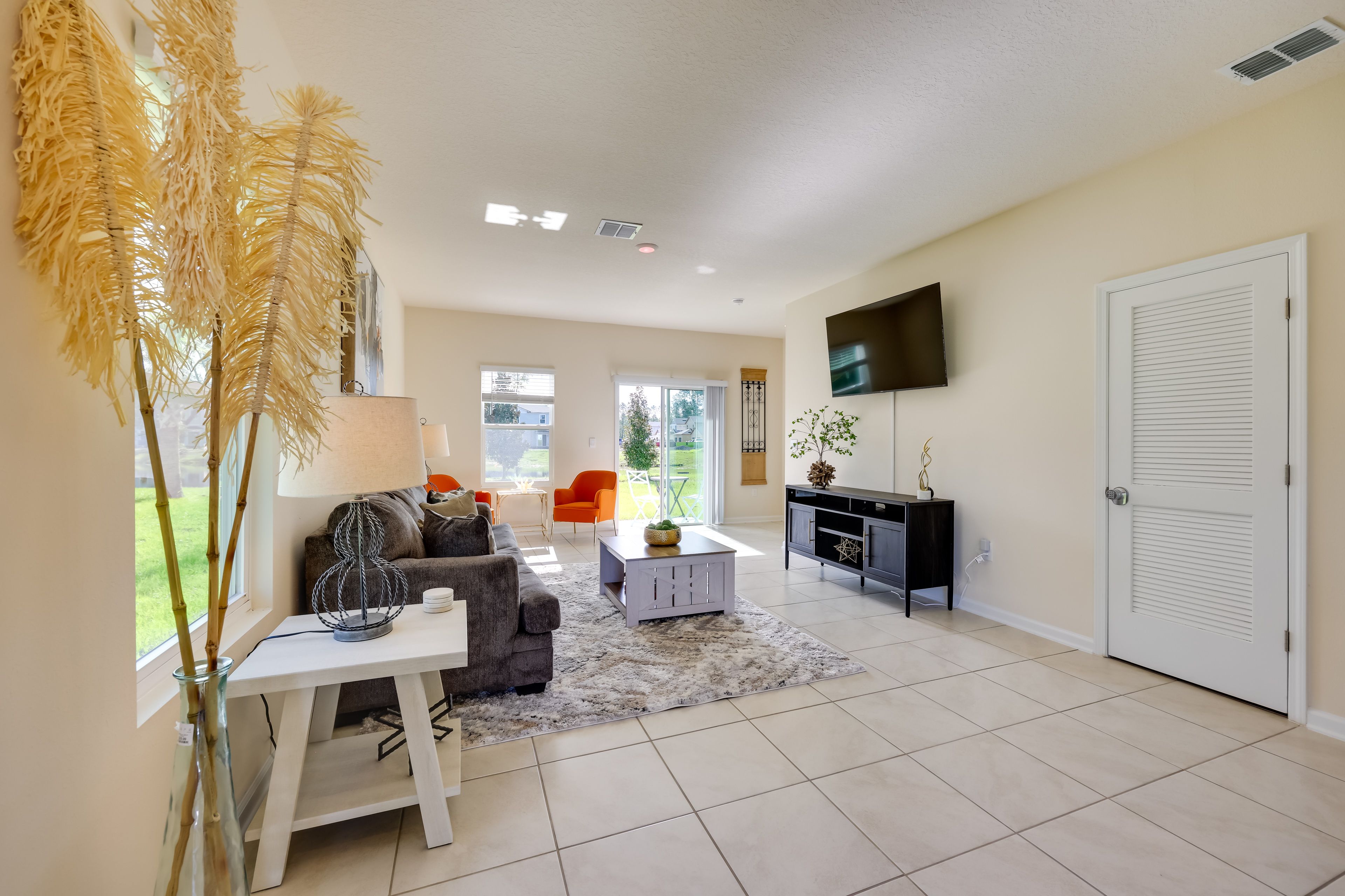 Living Room | Smart TV | Queen Sleeper Sofa