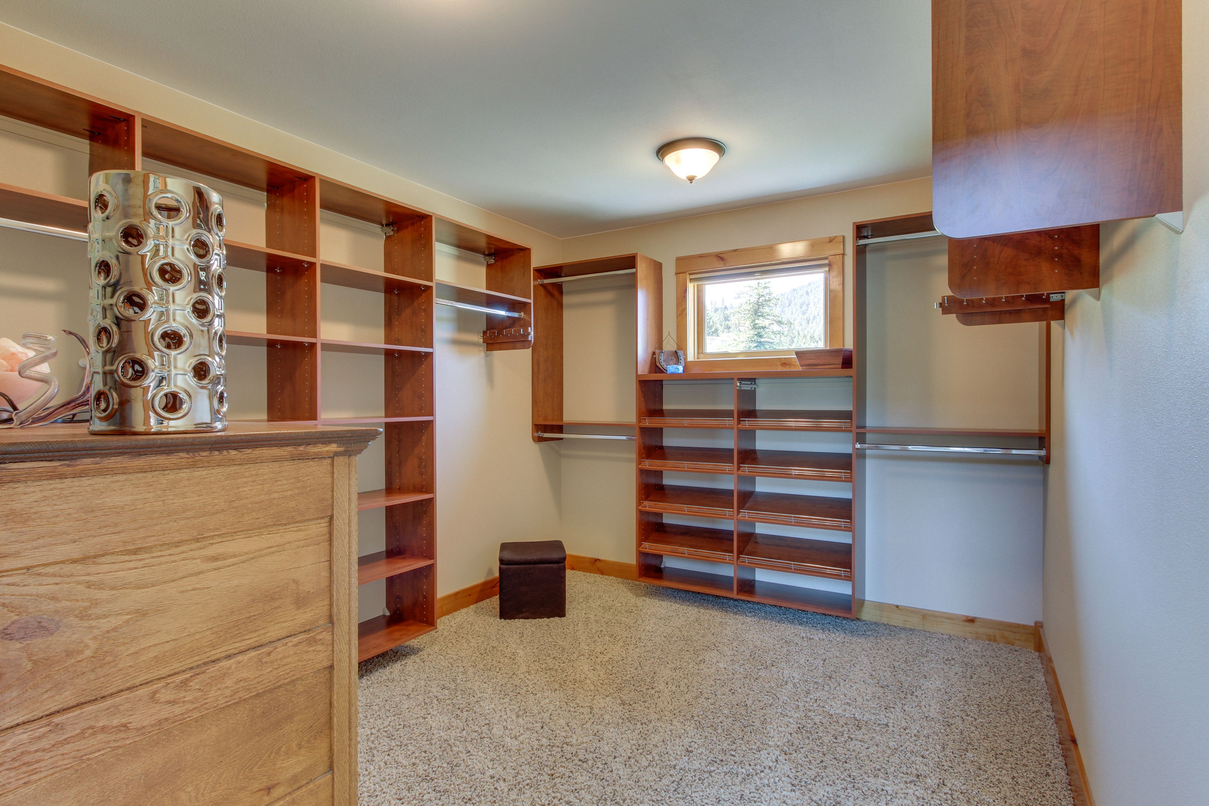 Walk-In Closet | Hangers | Iron/Board
