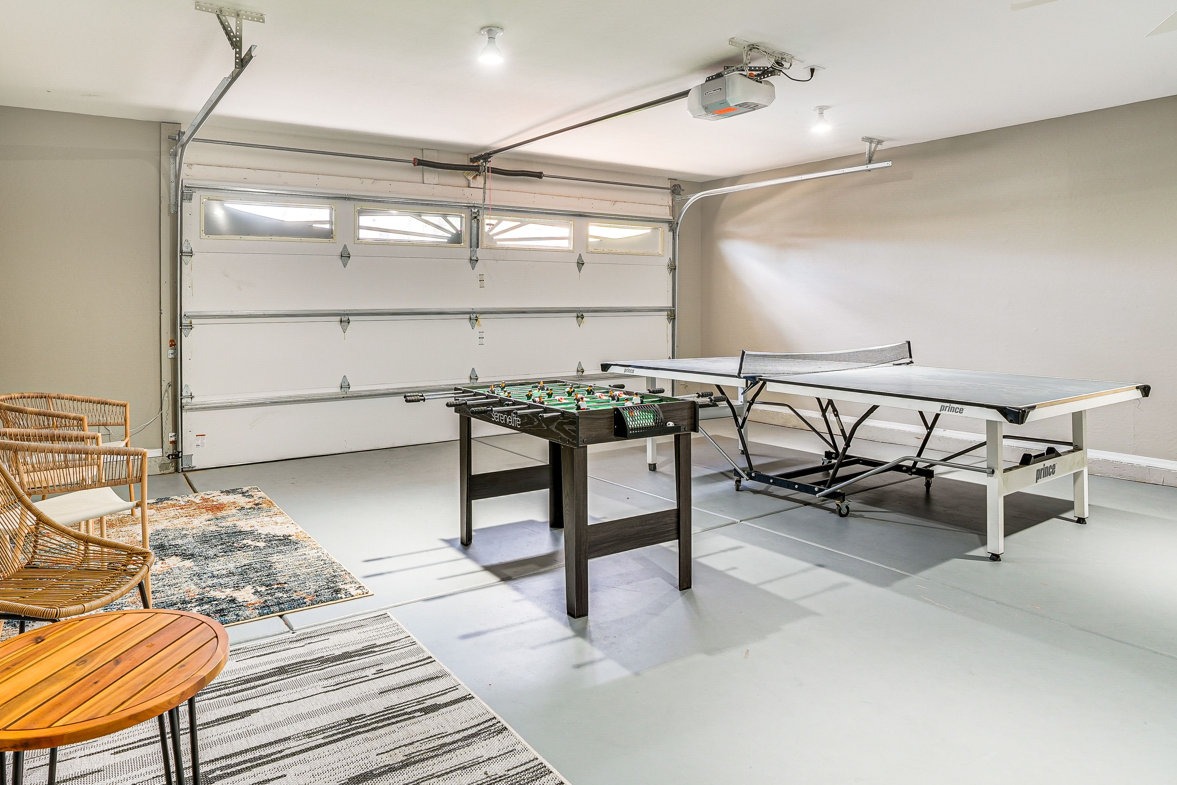 Garage Game Room | Foosball Table