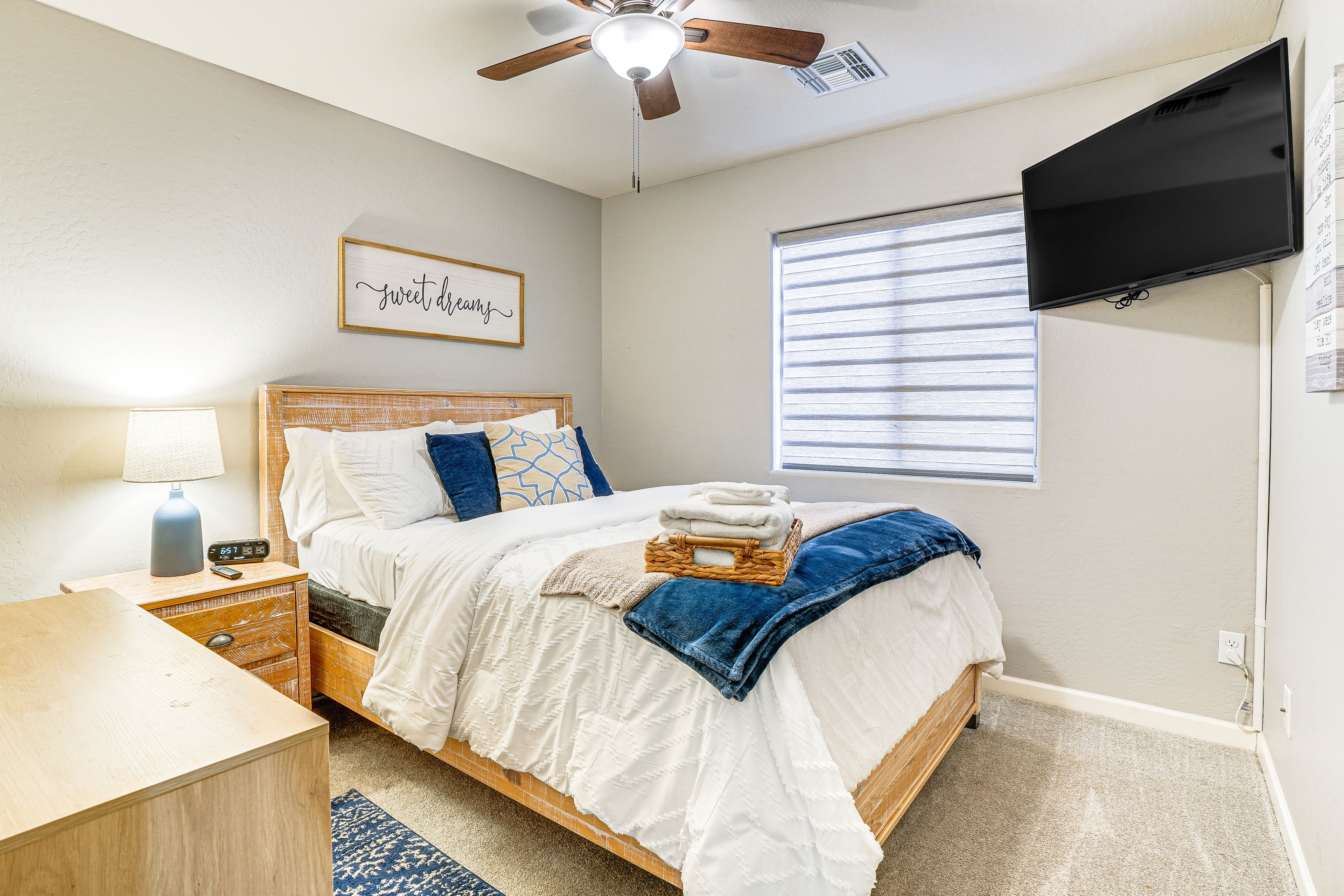 Bedroom 3 | Queen Bed | Smart TV