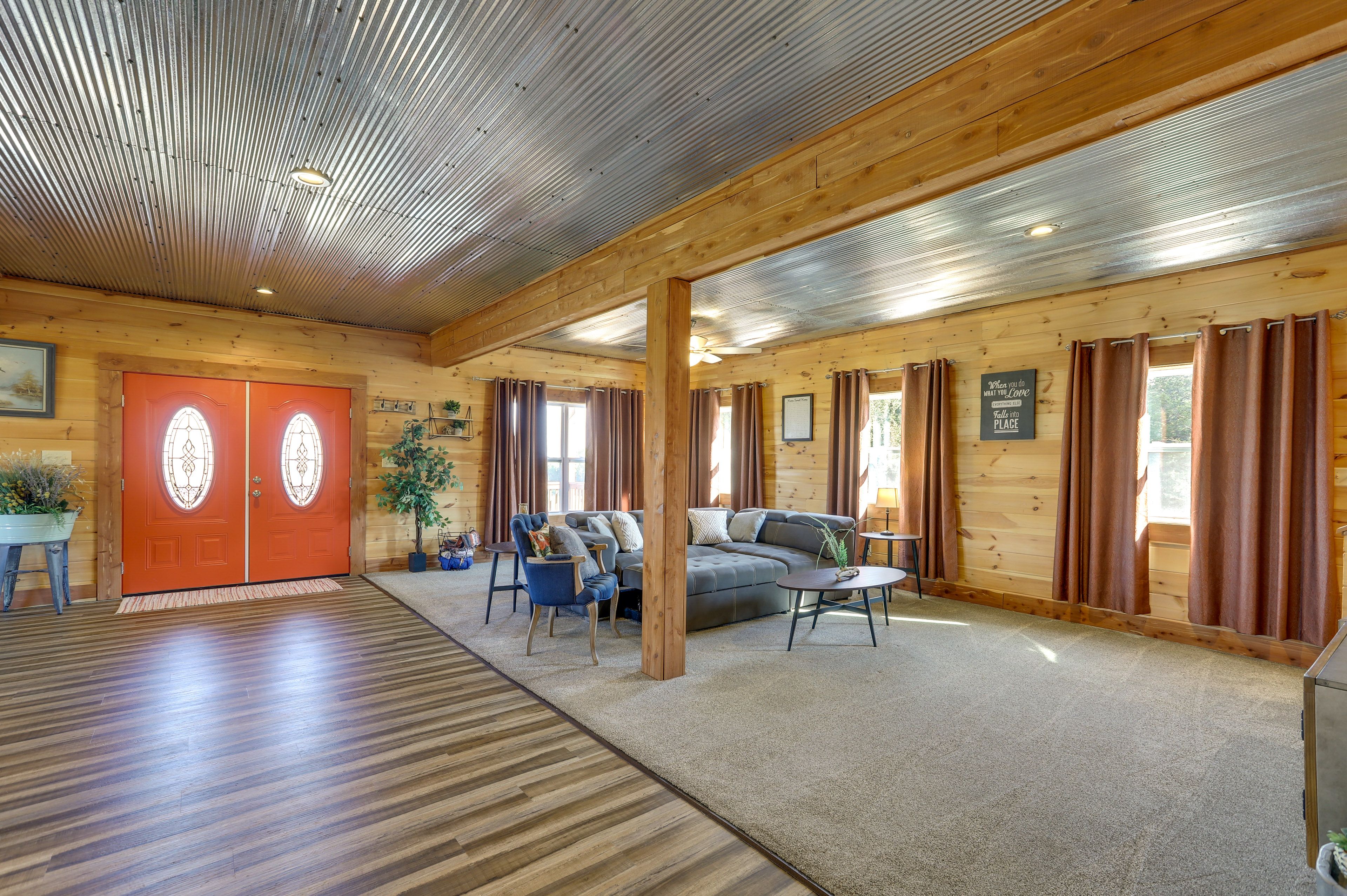 Main Living Room | 2nd Floor | Central A/C + Heating | Smart TV