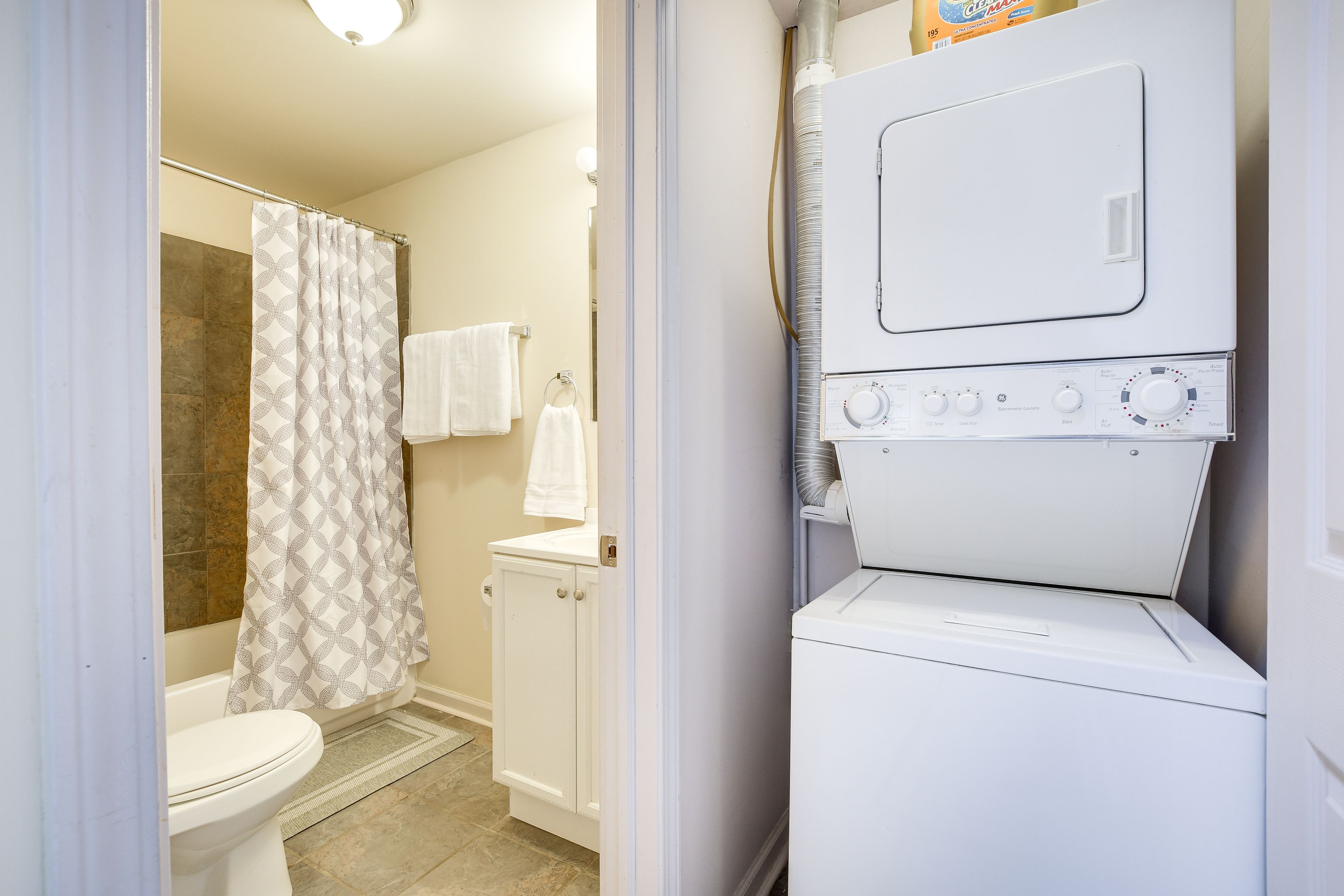 Laundry Area | Washer/Dryer | Iron/Board