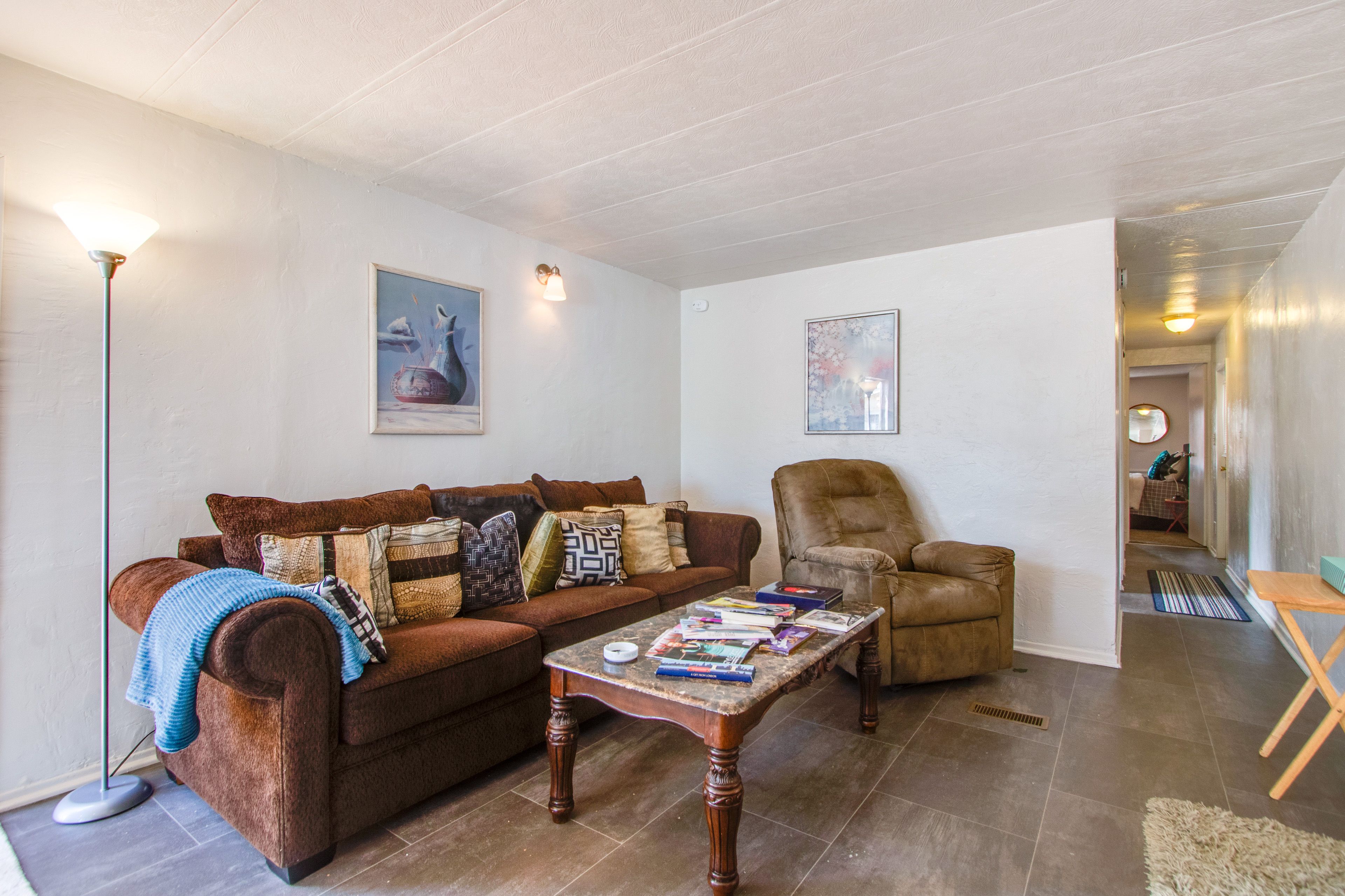 Living Room | Queen Sleeper Sofa | Main Floor | Smart TV