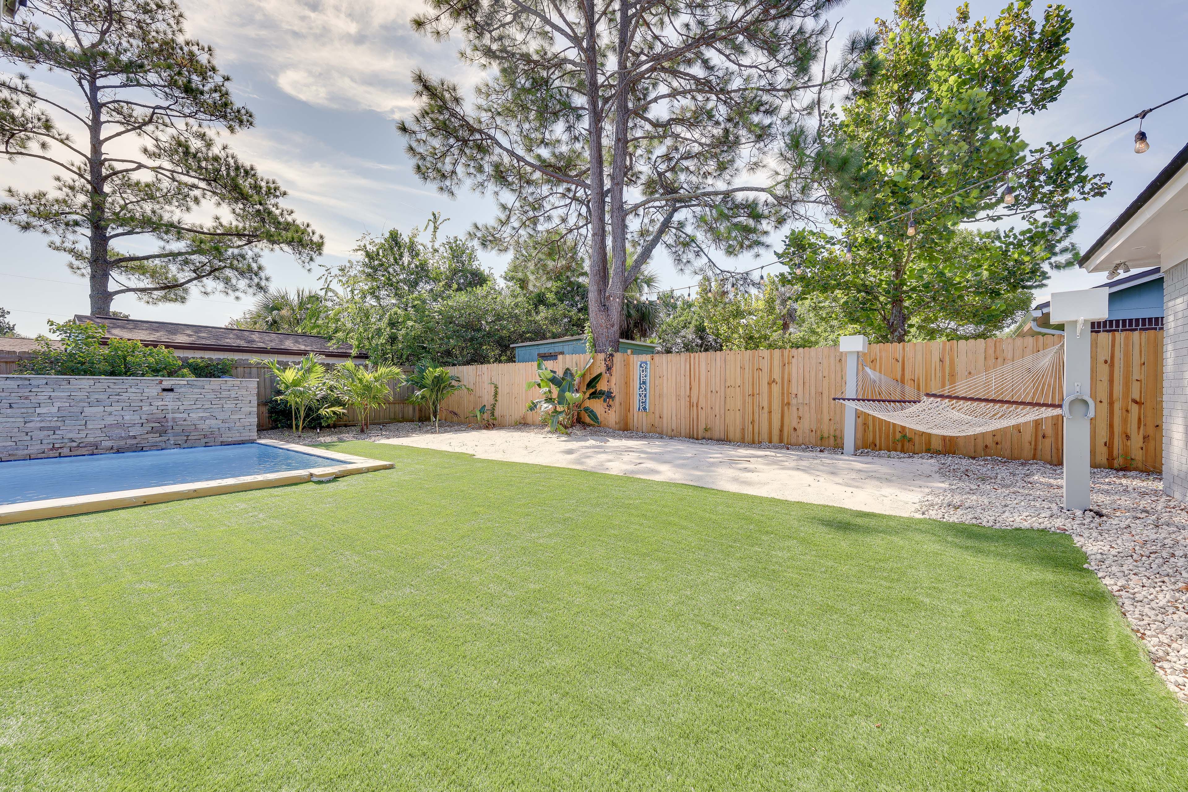 Fenced Backyard