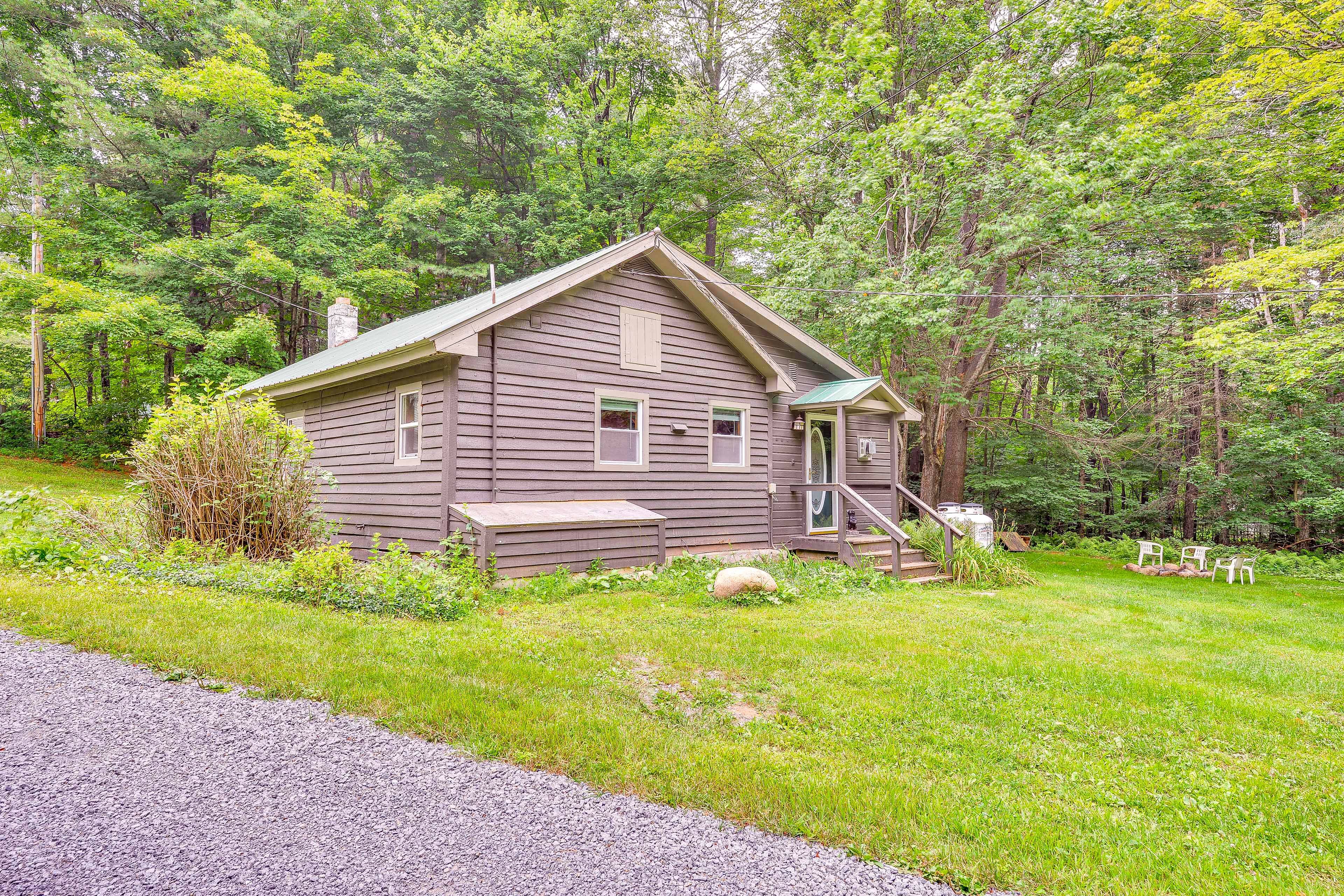 Parking | Shared Driveway (2 Vehicles) | RVs & Trailers Allowed On-Site