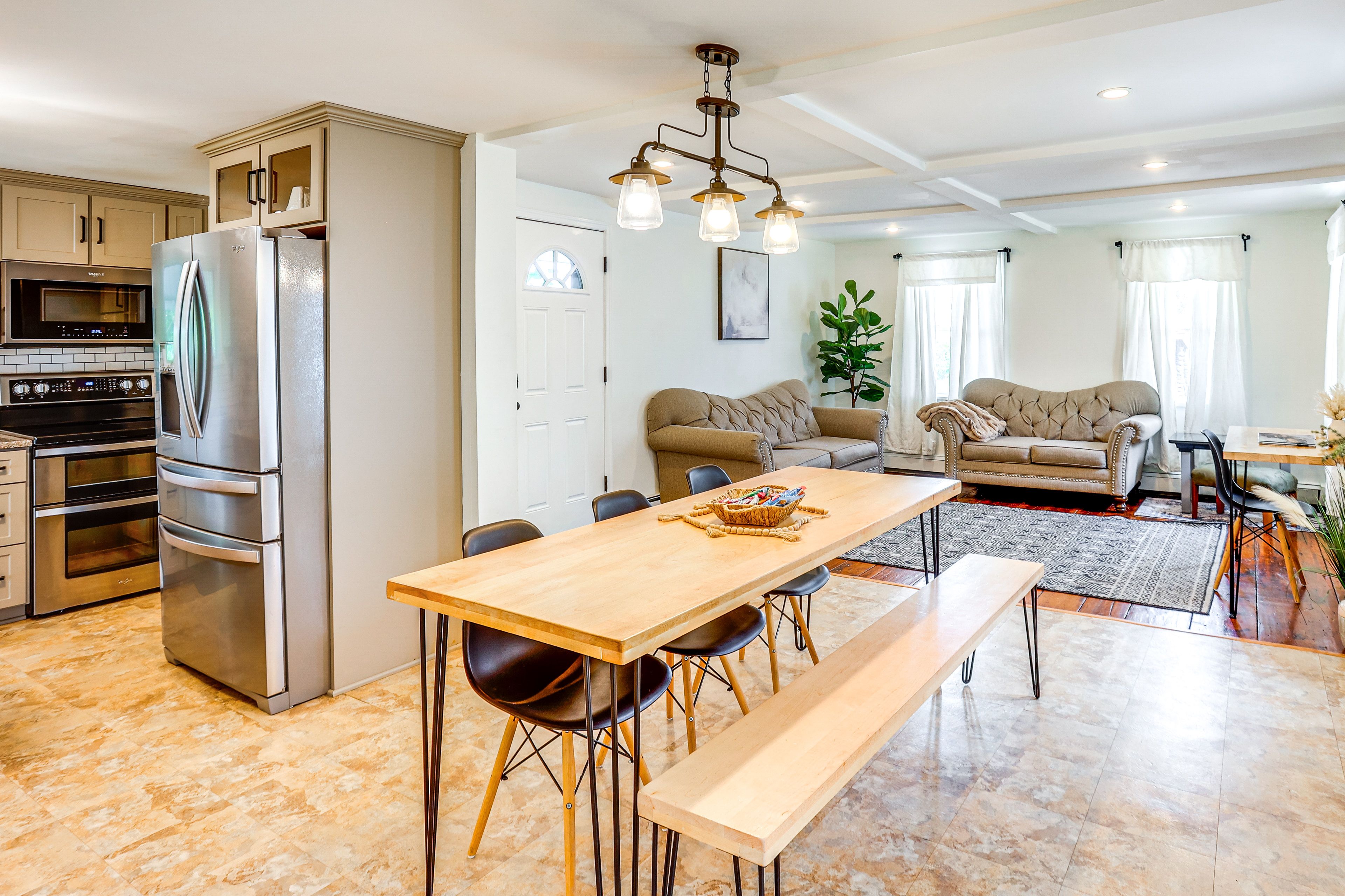 Bernville Vacation Rental | 2BR | 1BA | Stairs Required | 1,200 Sq Ft