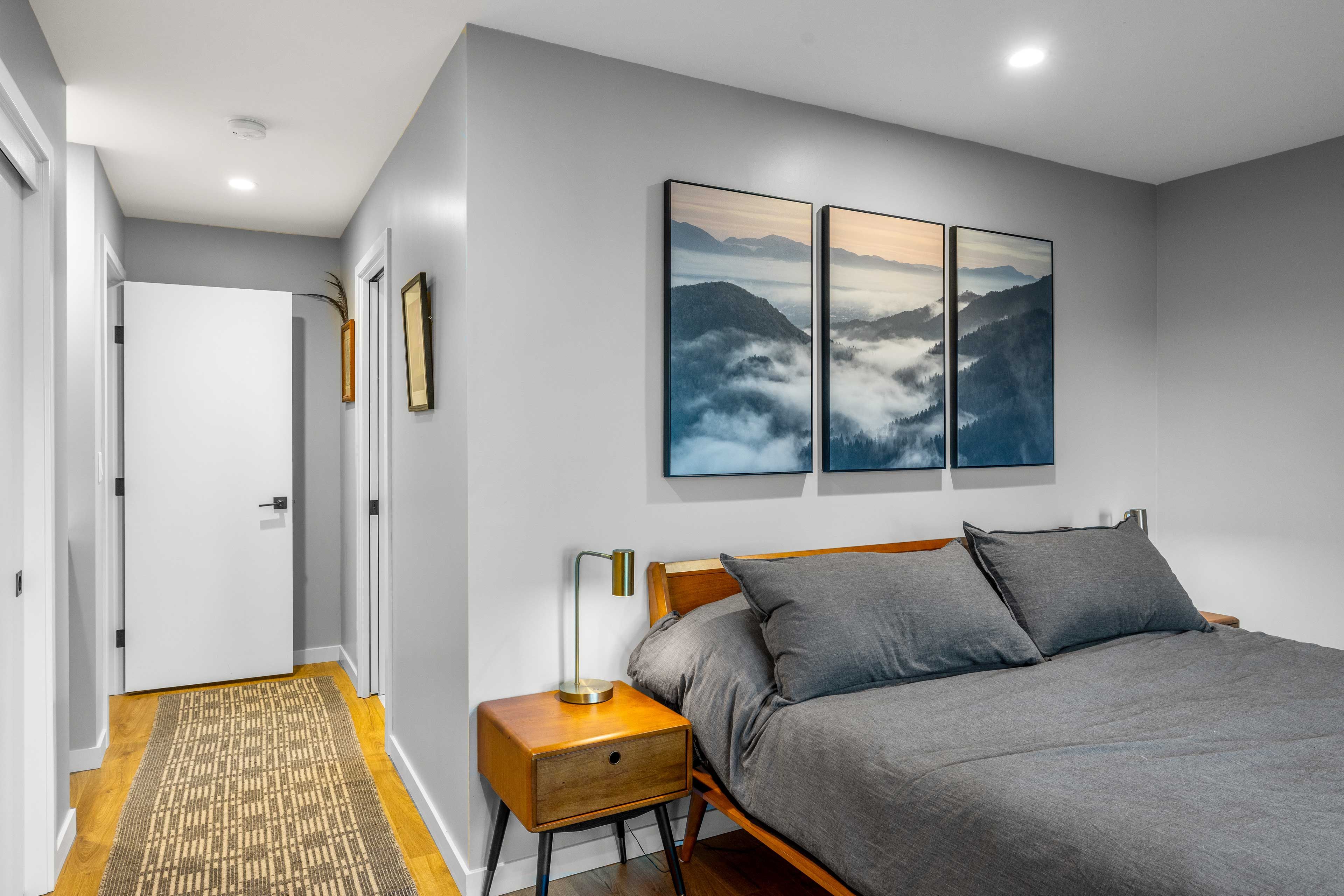 Bedroom 2 | California King Bed | Smart TV | Access to Deck