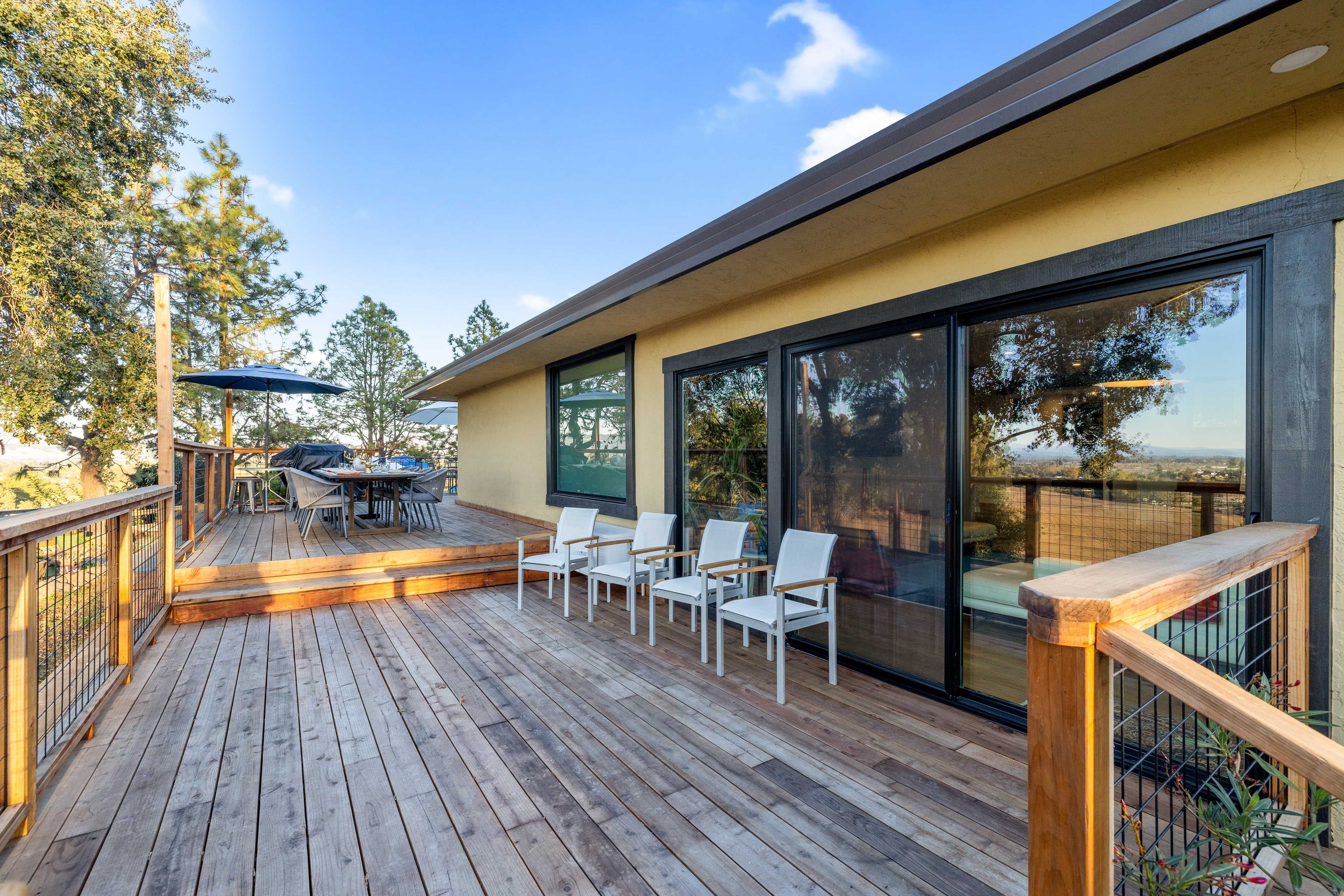 Deck | Outdoor Dining Area | Pool Views | Lounge Seating