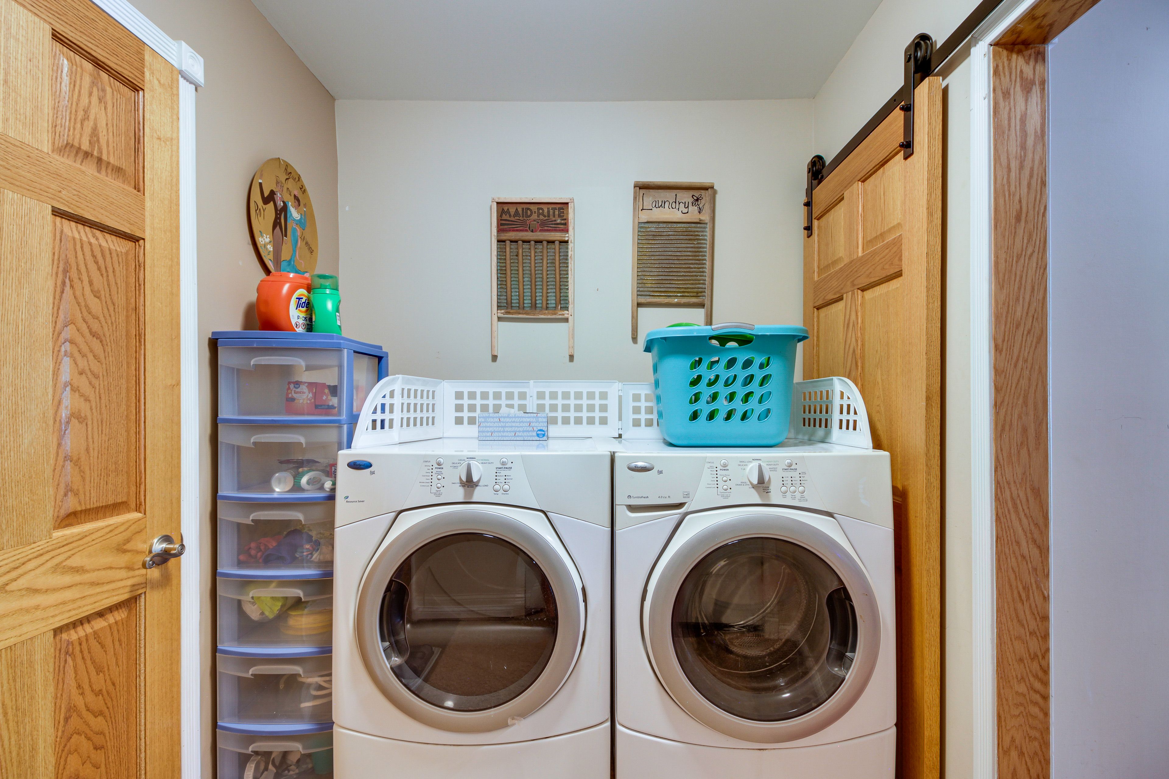 Laundry Closet | Washer + Dryer